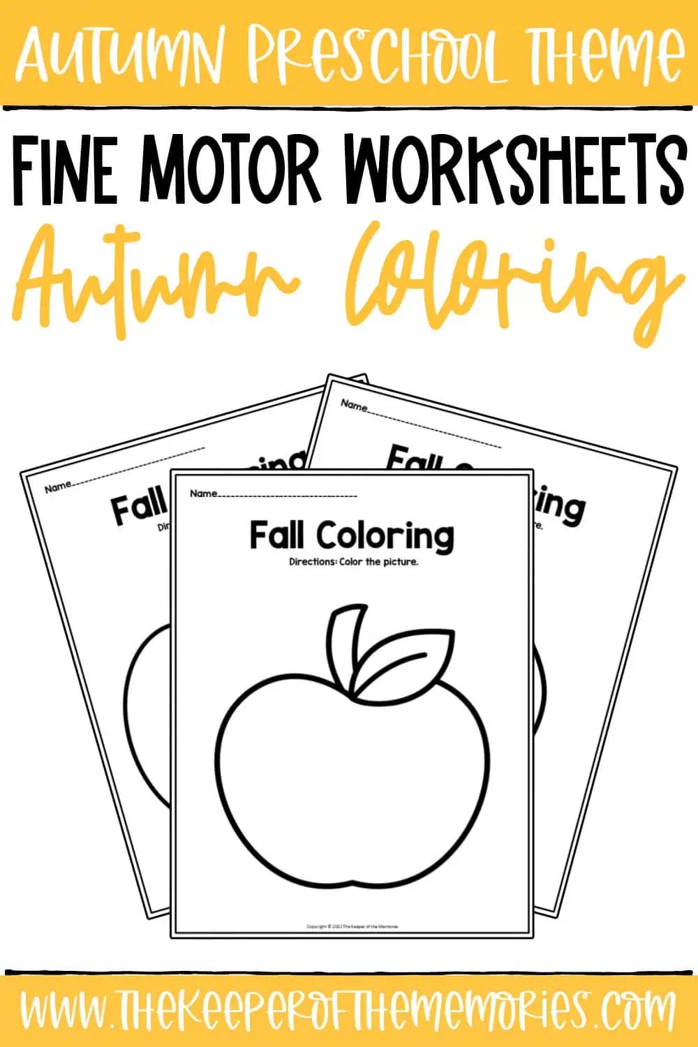 Fall Coloring Sheets Preschool Fall Coloring Sheets Preschool