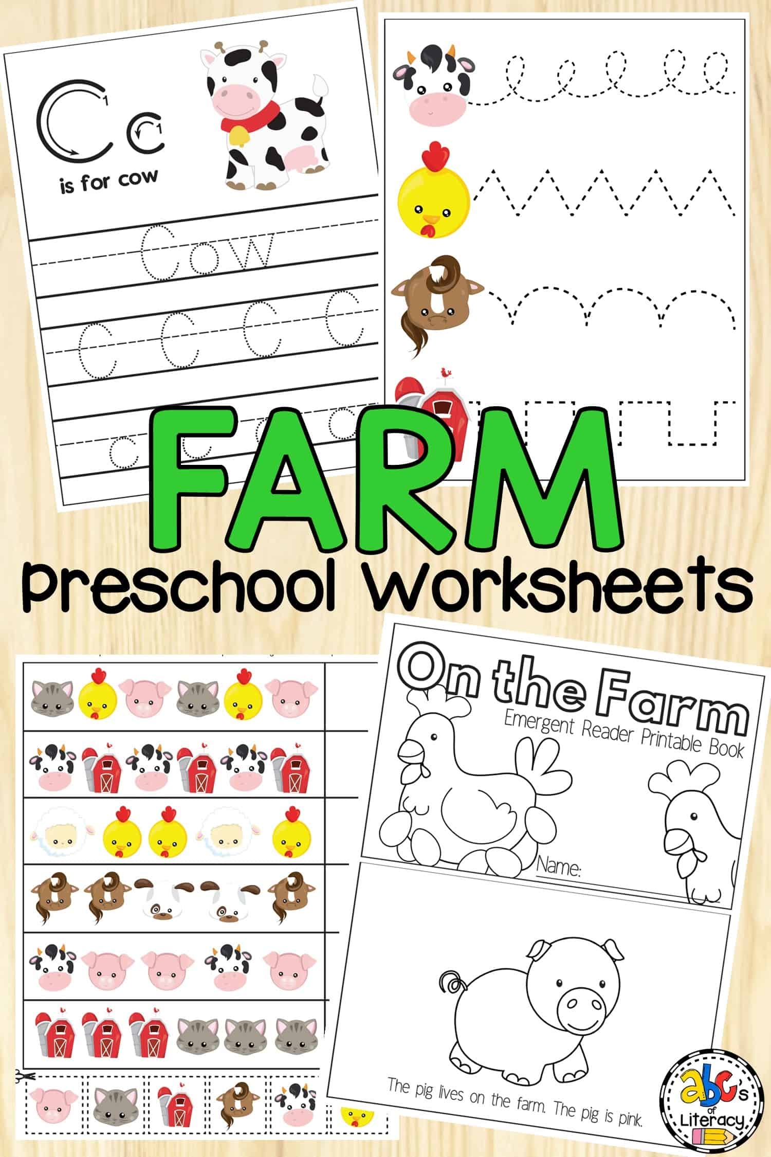 Farm Preschool Worksheets Free Printables For Preschools