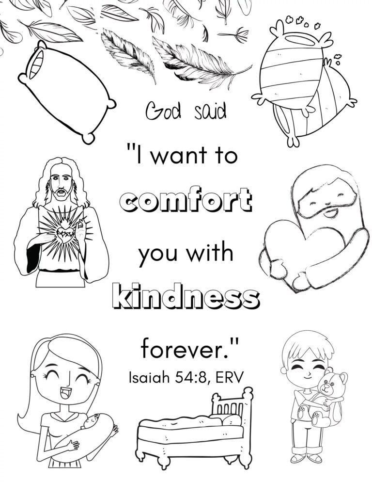 Free Bible Coloring Pages For Kids Download Now Gentle Christian Parenting