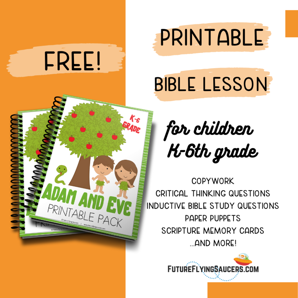 FREE Bible Resources For A Christ Focused Homeschool FutureFlyingSaucers Object Lessons