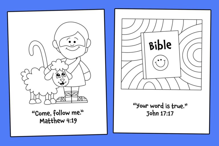 Free Bible Verse Coloring Pages For Sunday School The Hollydog Blog