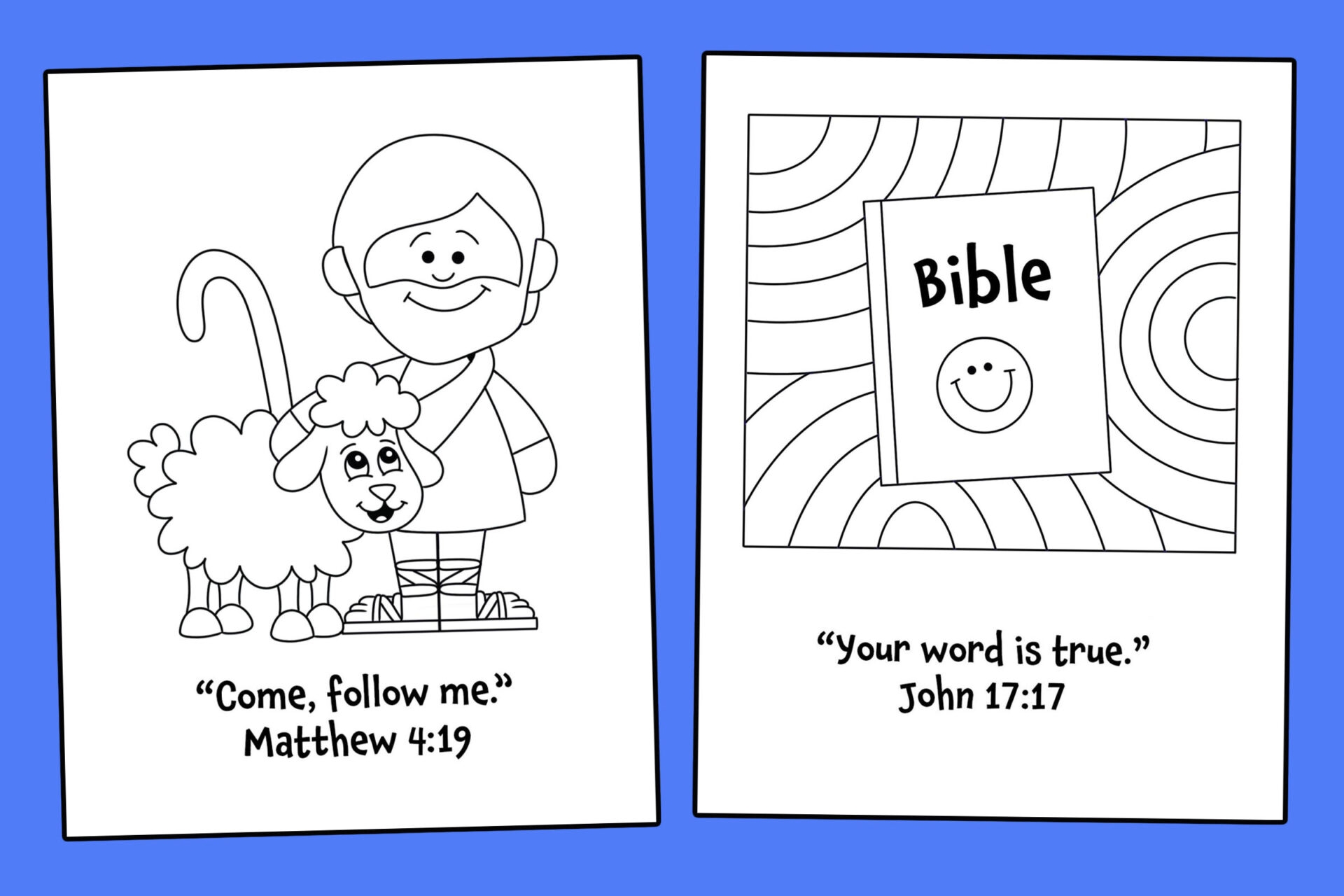 Free Bible Verse Coloring Pages For Sunday School The Hollydog Blog