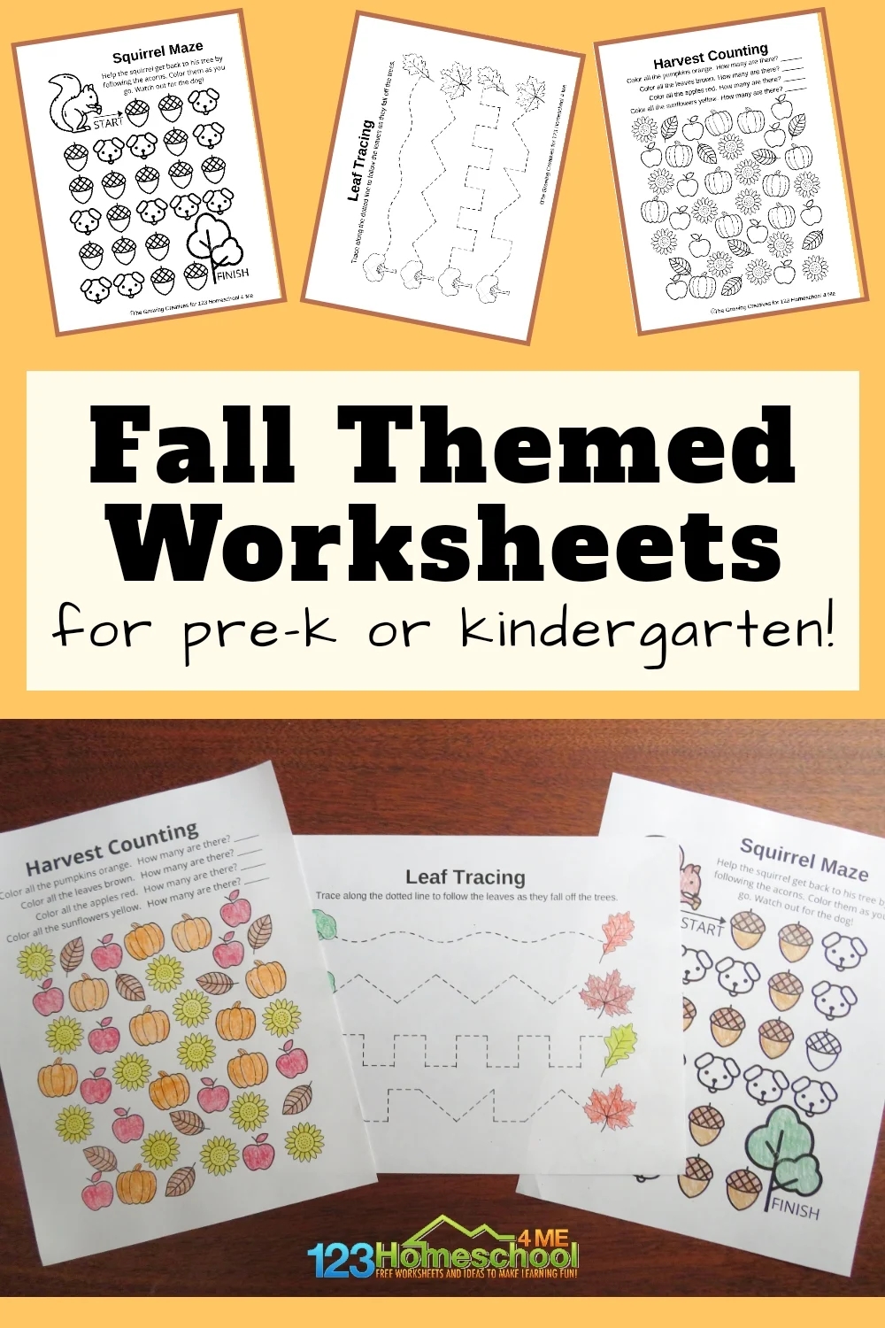 Preschool Activity Pages Free Printable