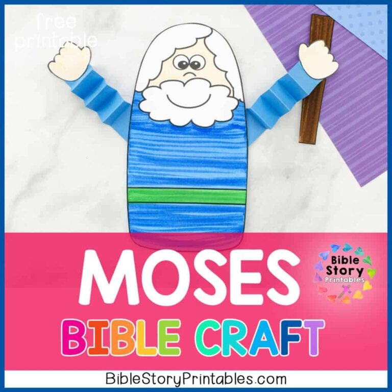 Free Moses Craft Archives Bible Story Printables