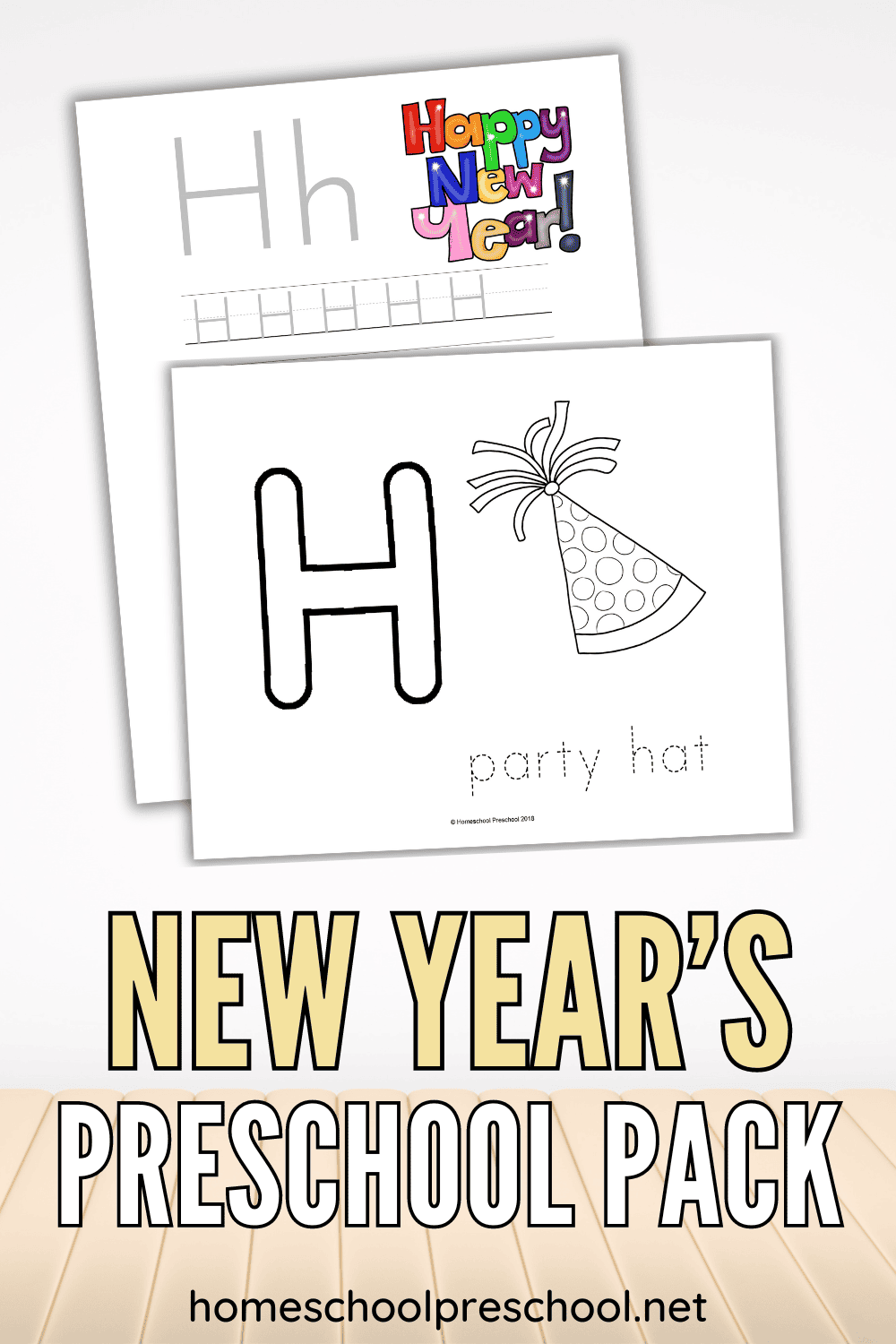 Free New Year Preschool Printables For Fun Learning