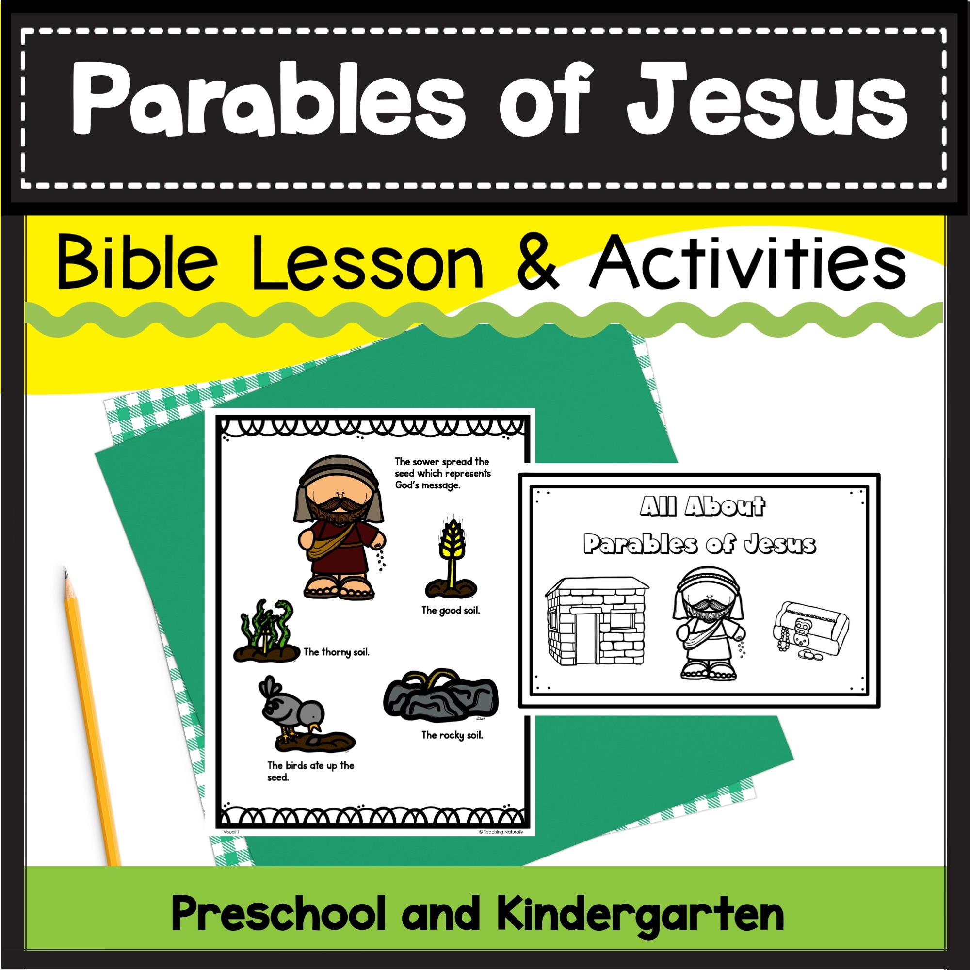 Free Parables Of Jesus Bible Lesson And Activities For Preschool 