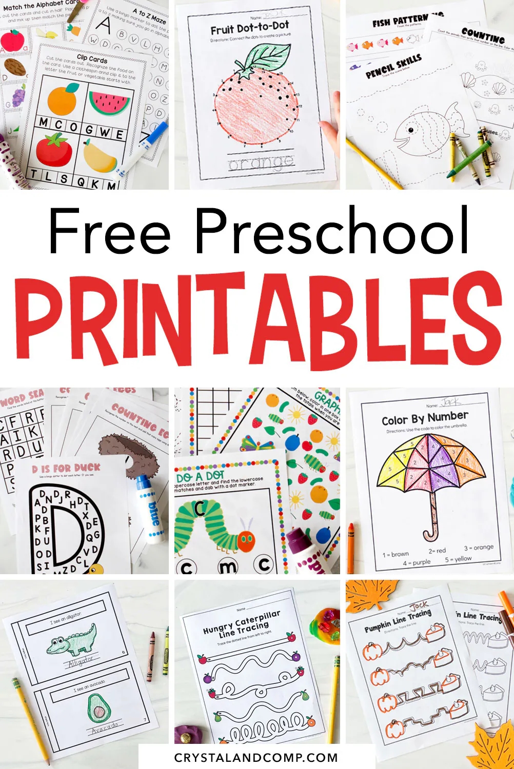 Preschool Printouts