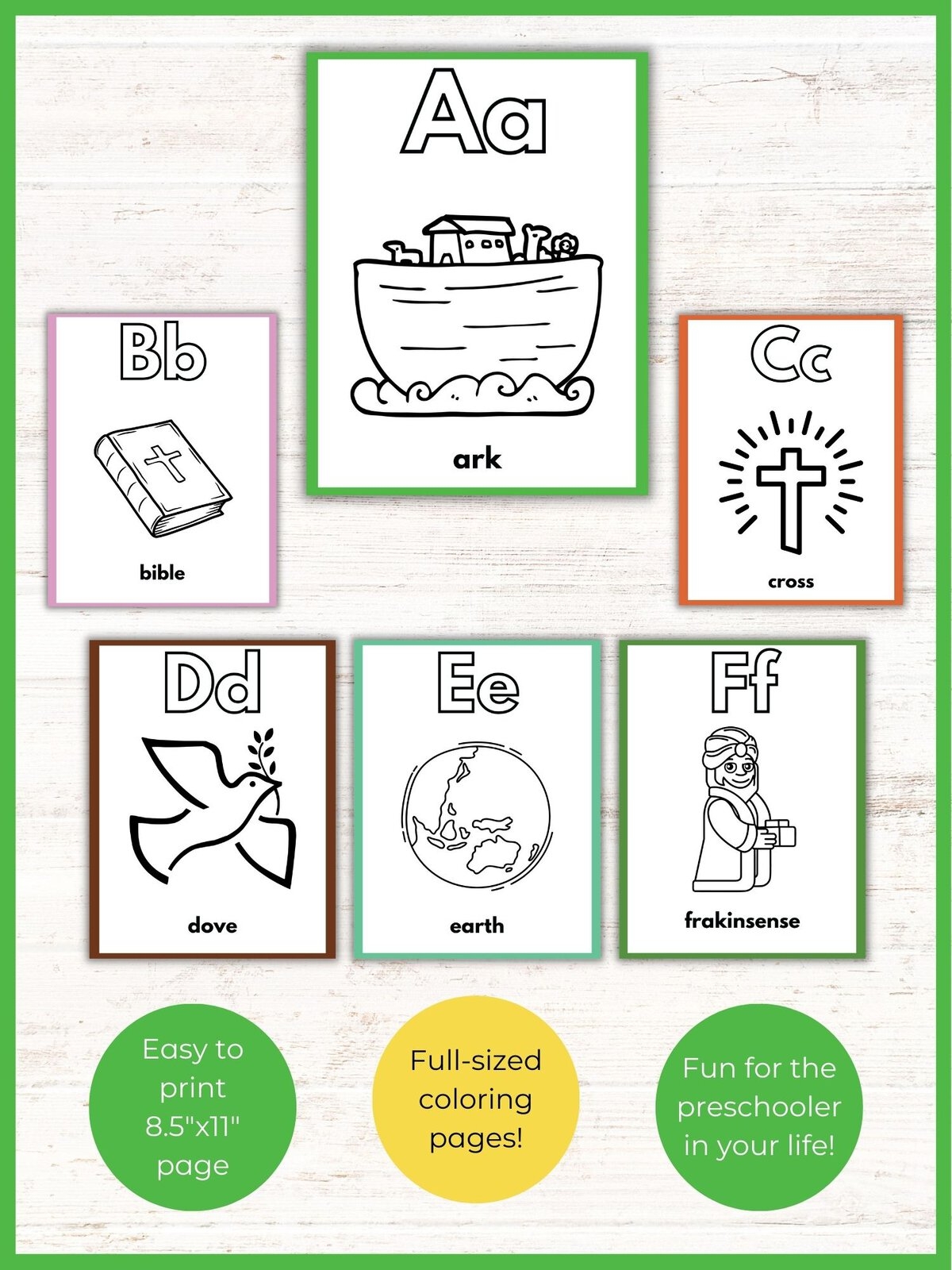 FREE Printable ABC Bible Verses For Preschoolers Healing Home