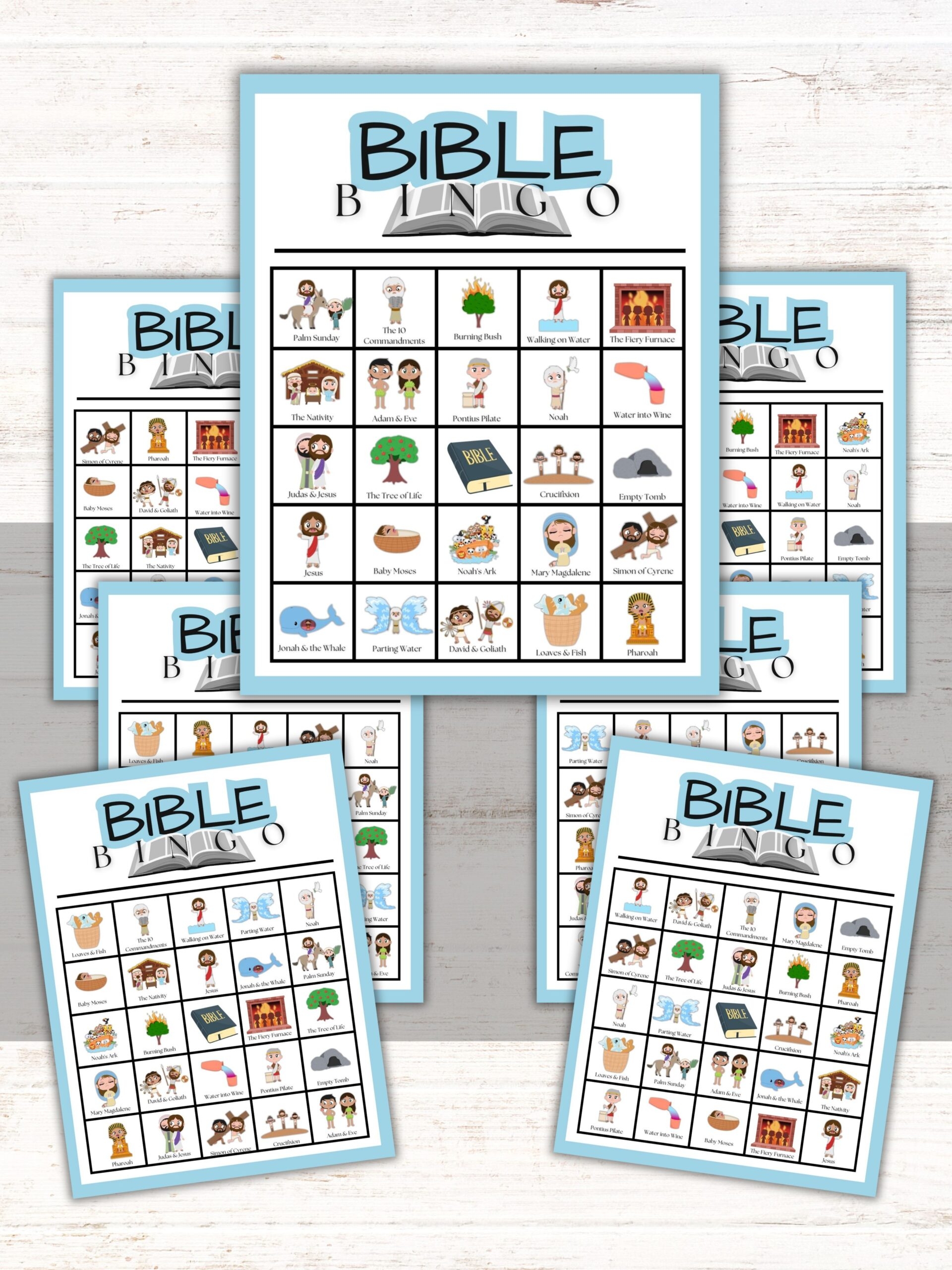 Free Bible Printables For Preschoolers