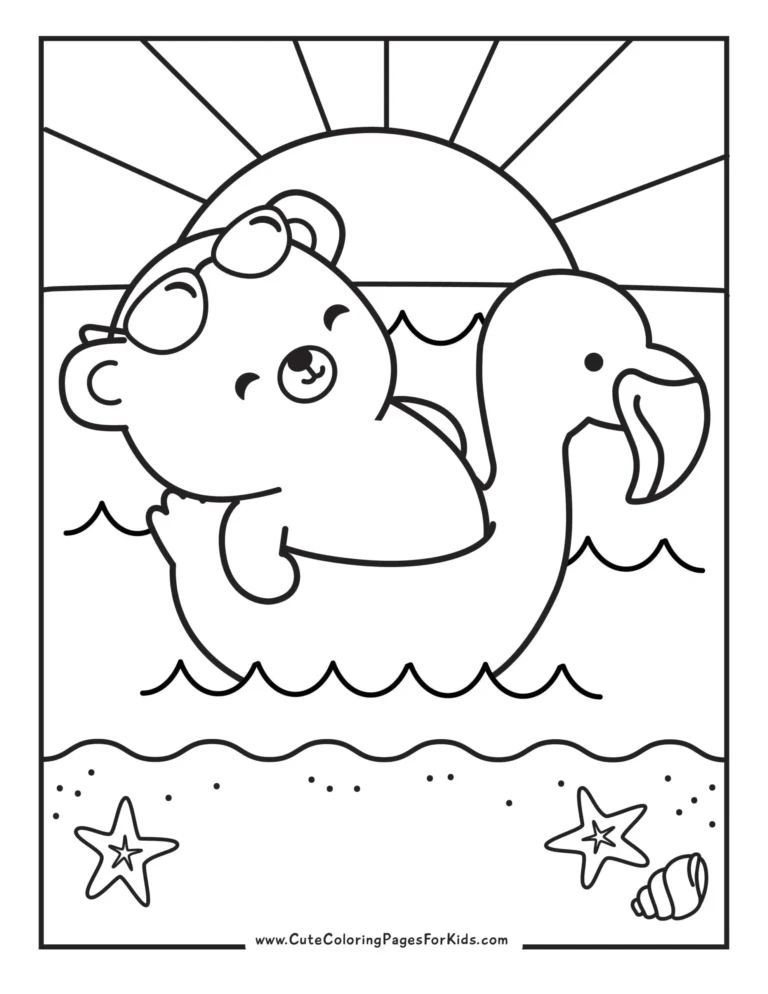 Free Printable Coloring Pages For Kids Cute U0026 Easy Designs 