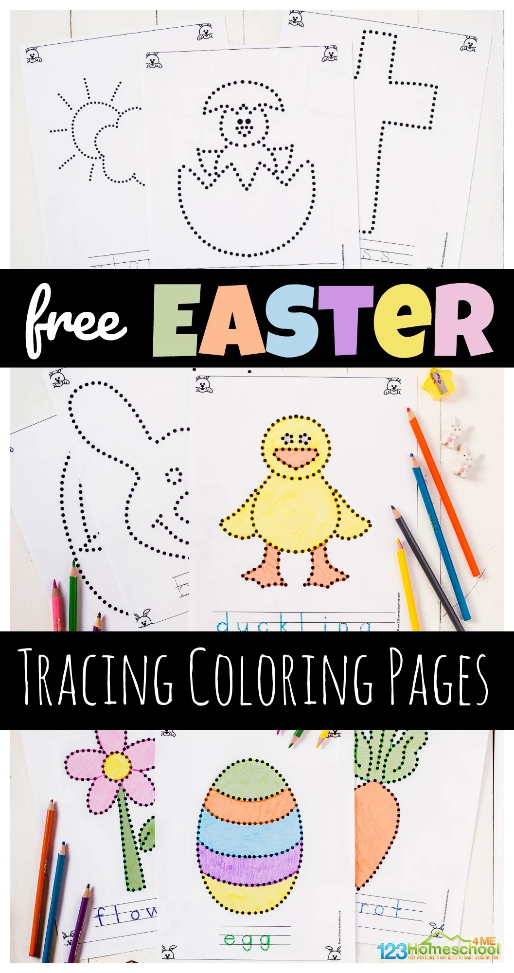 Free Printable Easter Tracing Worksheets For Preschoolers Free Printable Easter Tracing Worksheets For Preschoolers