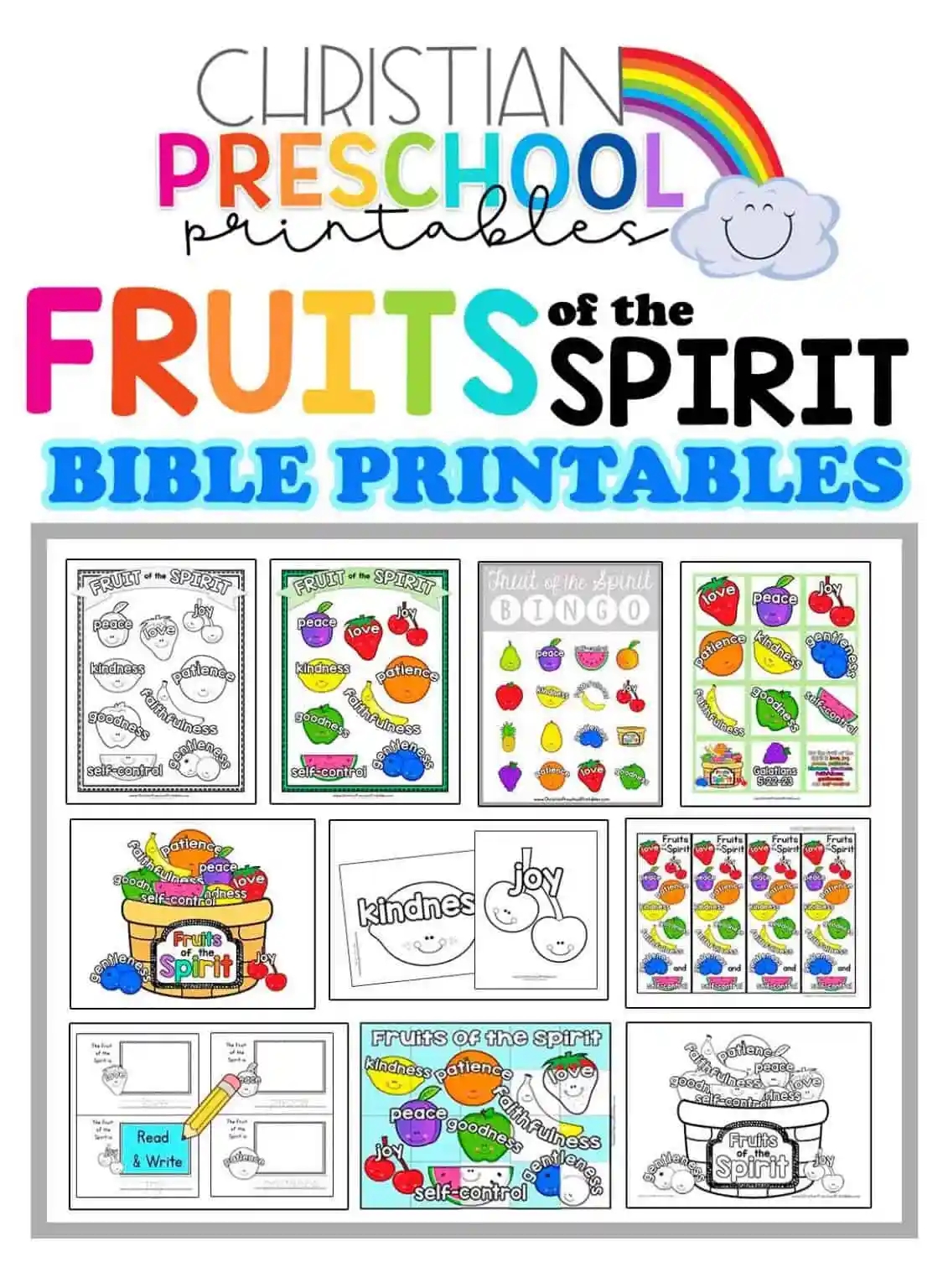 Free Preschool Bible Printables Free Preschool Bible Printables