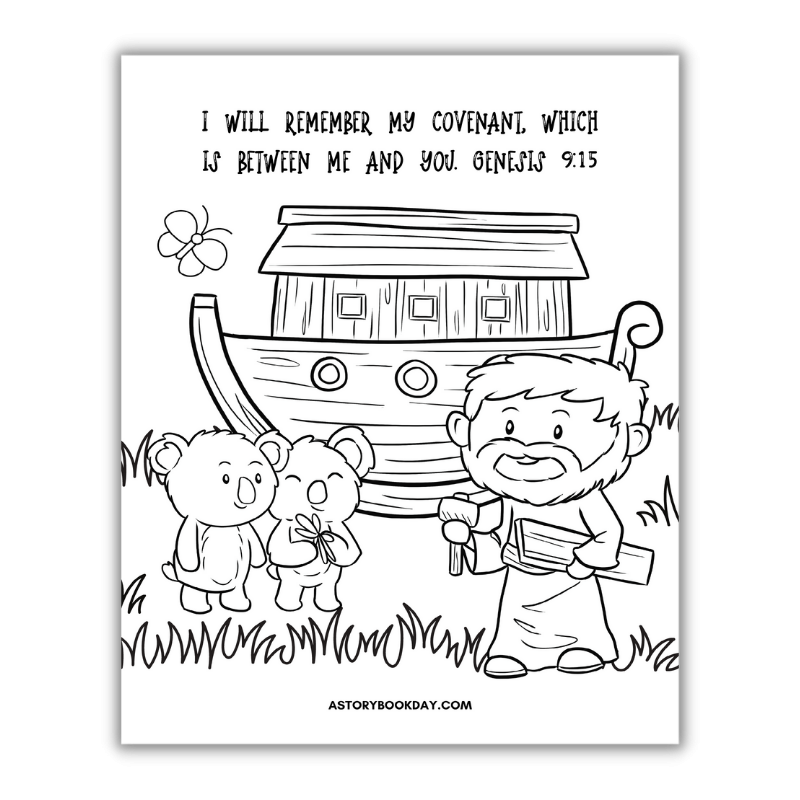 Free Printable Noah s Ark Coloring Pages Your Kids Will Love 