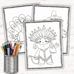 Free Printable Preschool Thanksgiving Coloring Pages