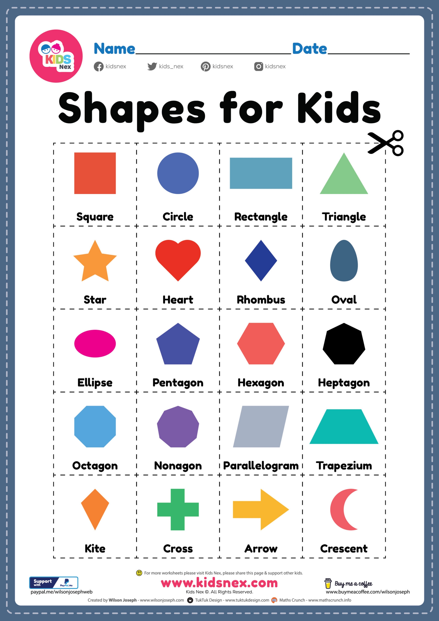Preschool Printable Preschool Printable
