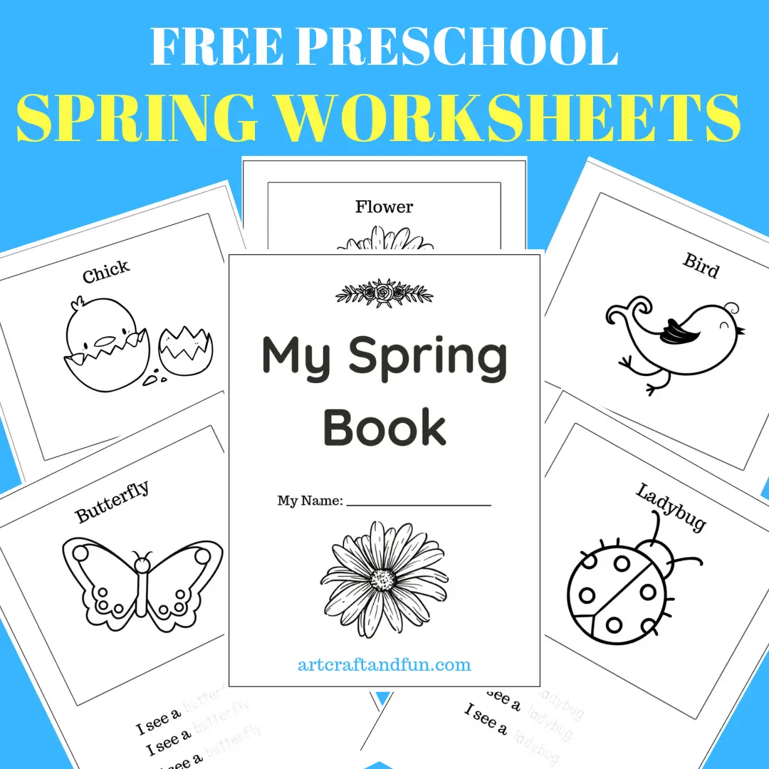 Free Printable Spring Worksheets For Preschoolers 