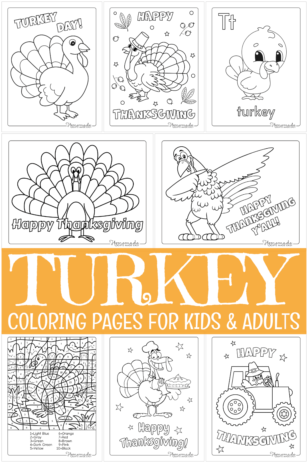 Free Printable Turkey Coloring Pages For Kids Free Printable Turkey Coloring Pages For Kids