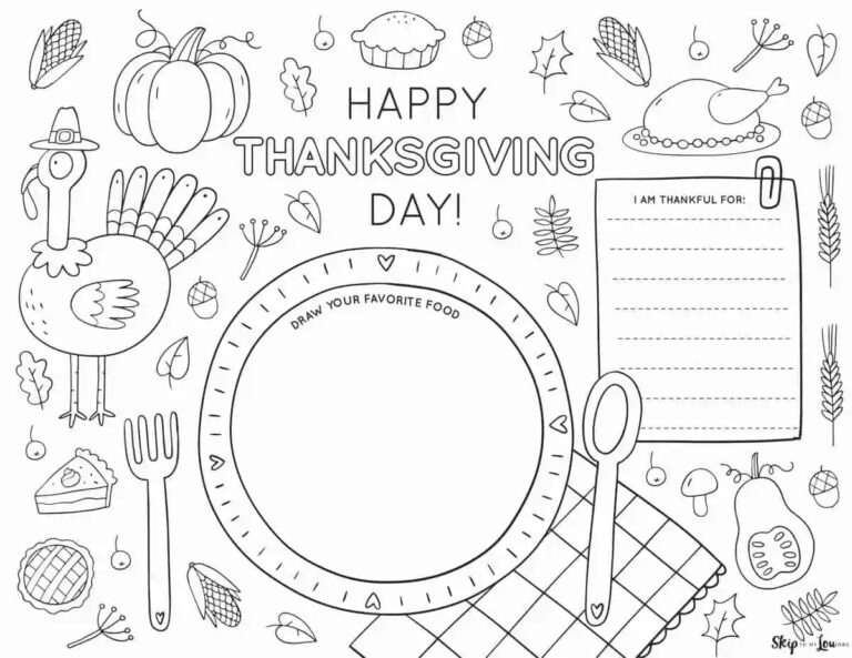 Free Thanksgiving Printables Skip To My Lou