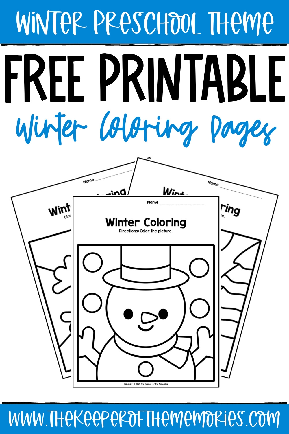 Free Preschool Coloring