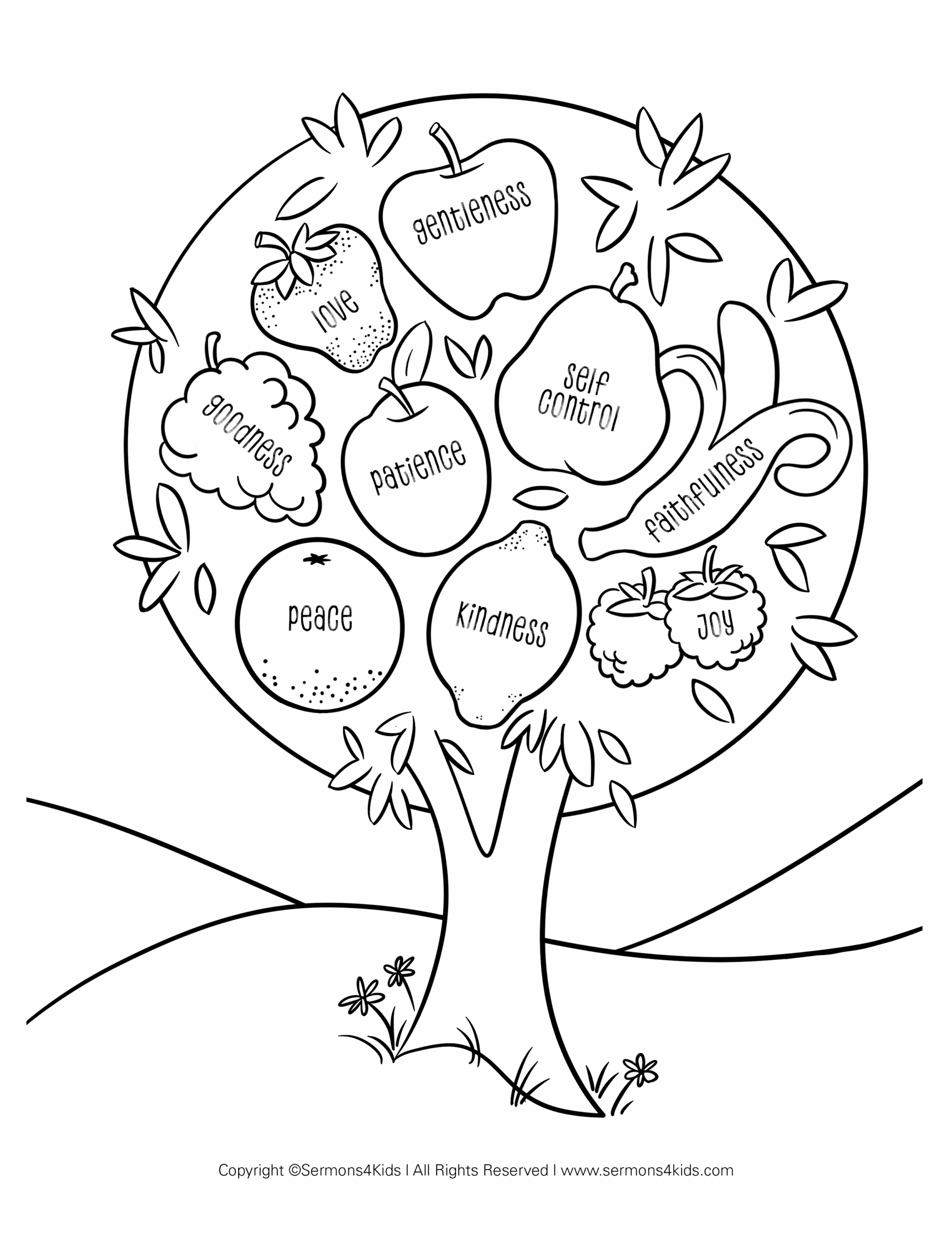 Fruit Of The Spirit For Preschoolers