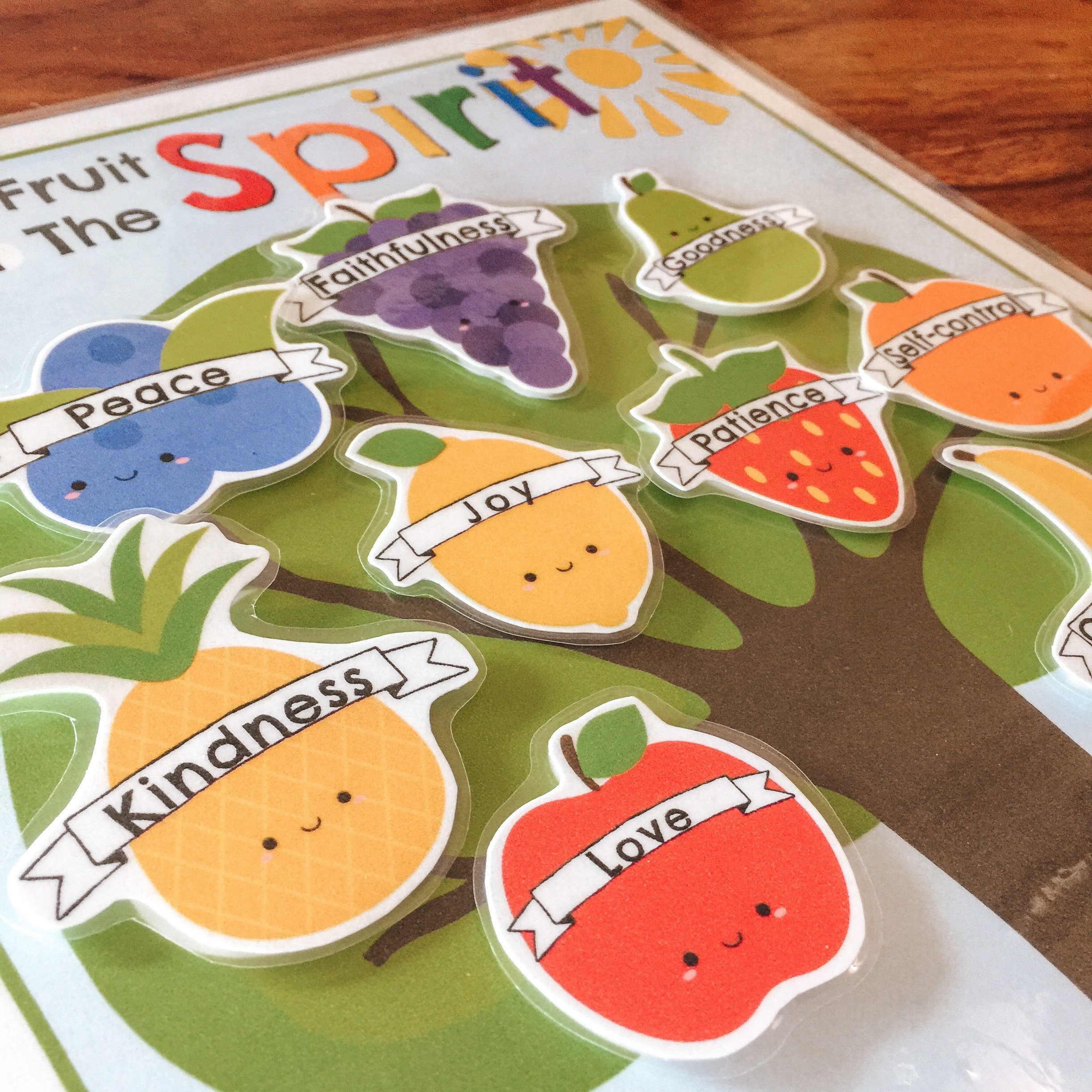 Fruit Of The Spirit Game Preschool Printable Bible Verse Galatians Religious Game Educational Activity Homeschool Game Sunday School Etsy