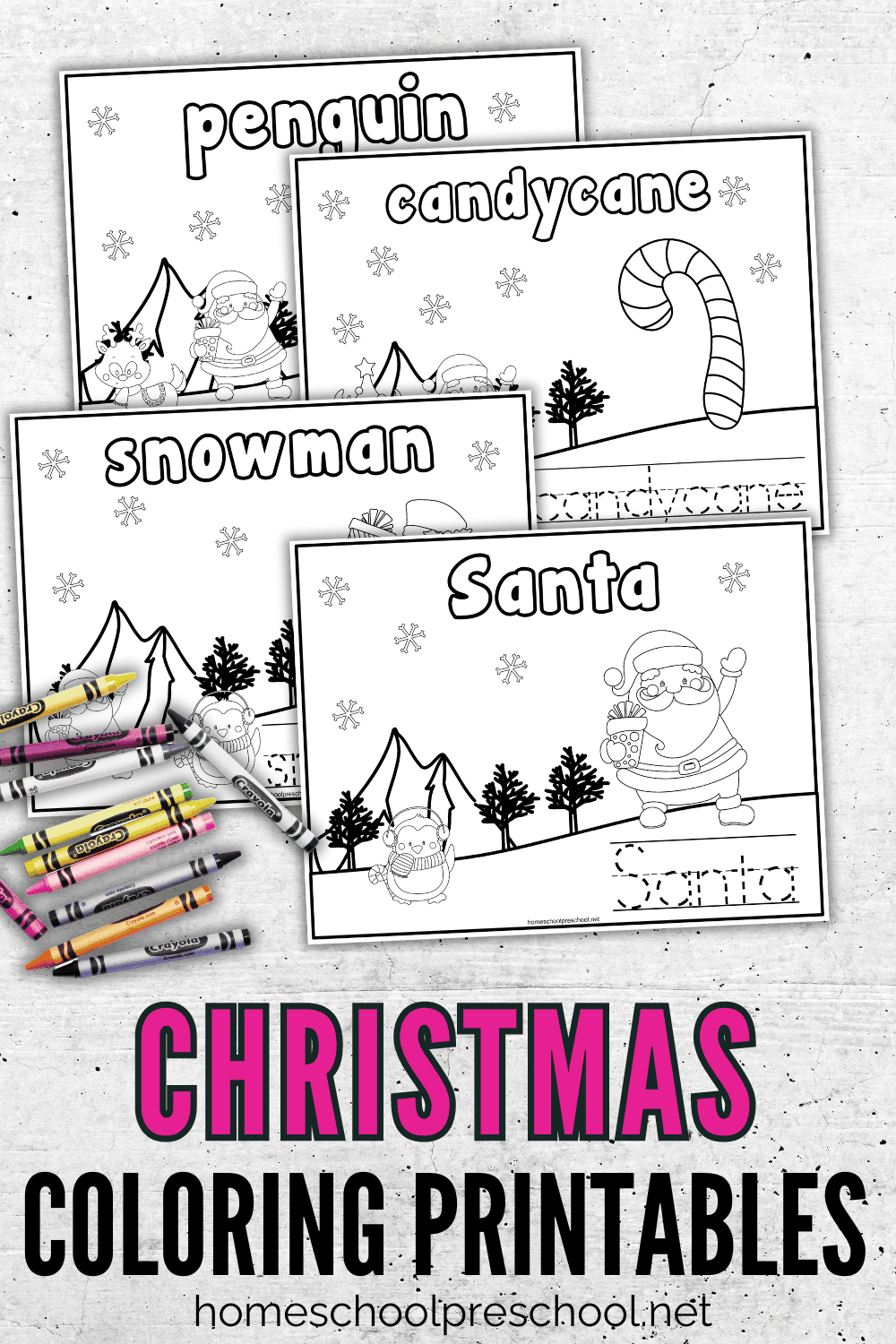 Fun Christmas Preschool Coloring Pages For Holiday Joy