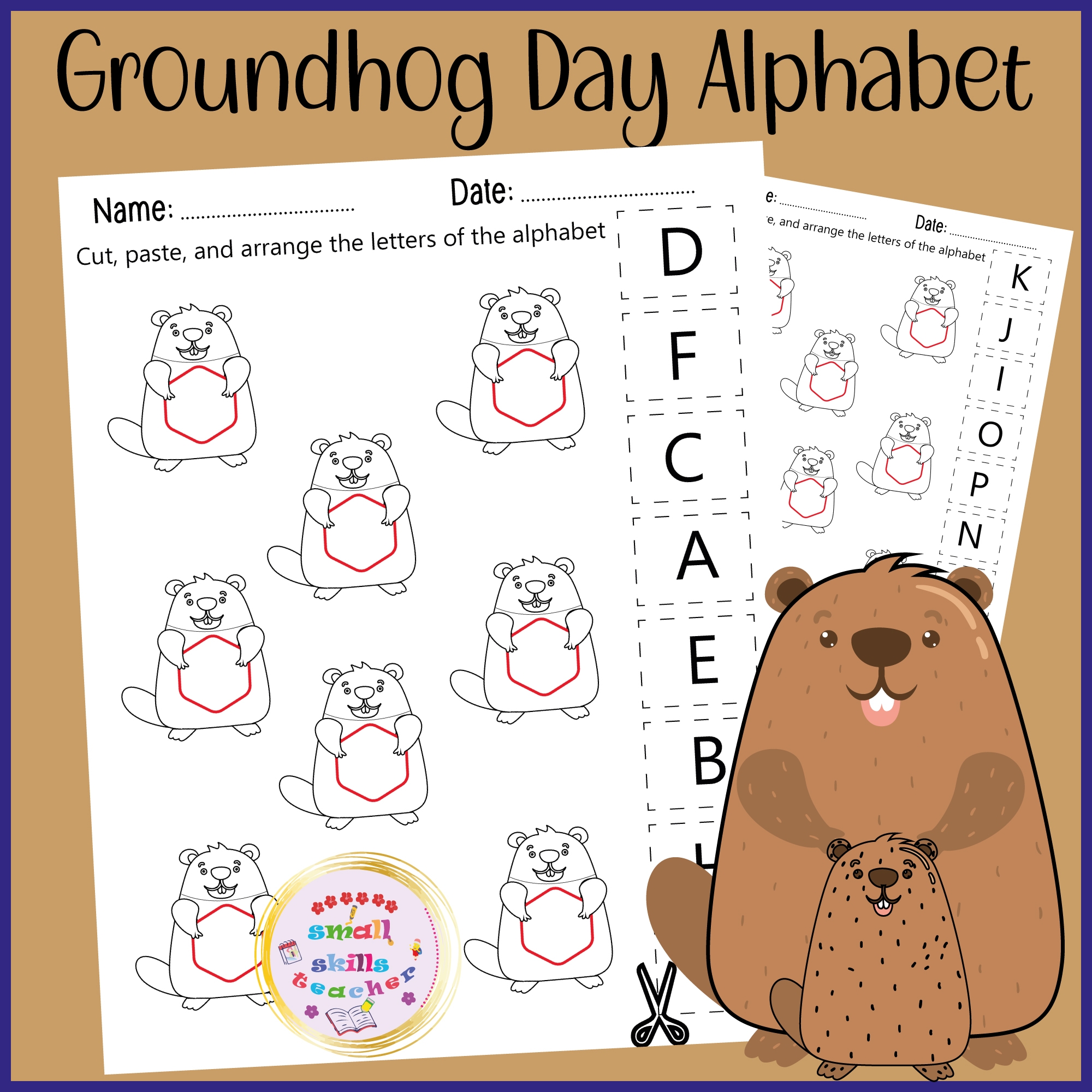 Groundhog Day Preschool Worksheets Activities Made By Teachers