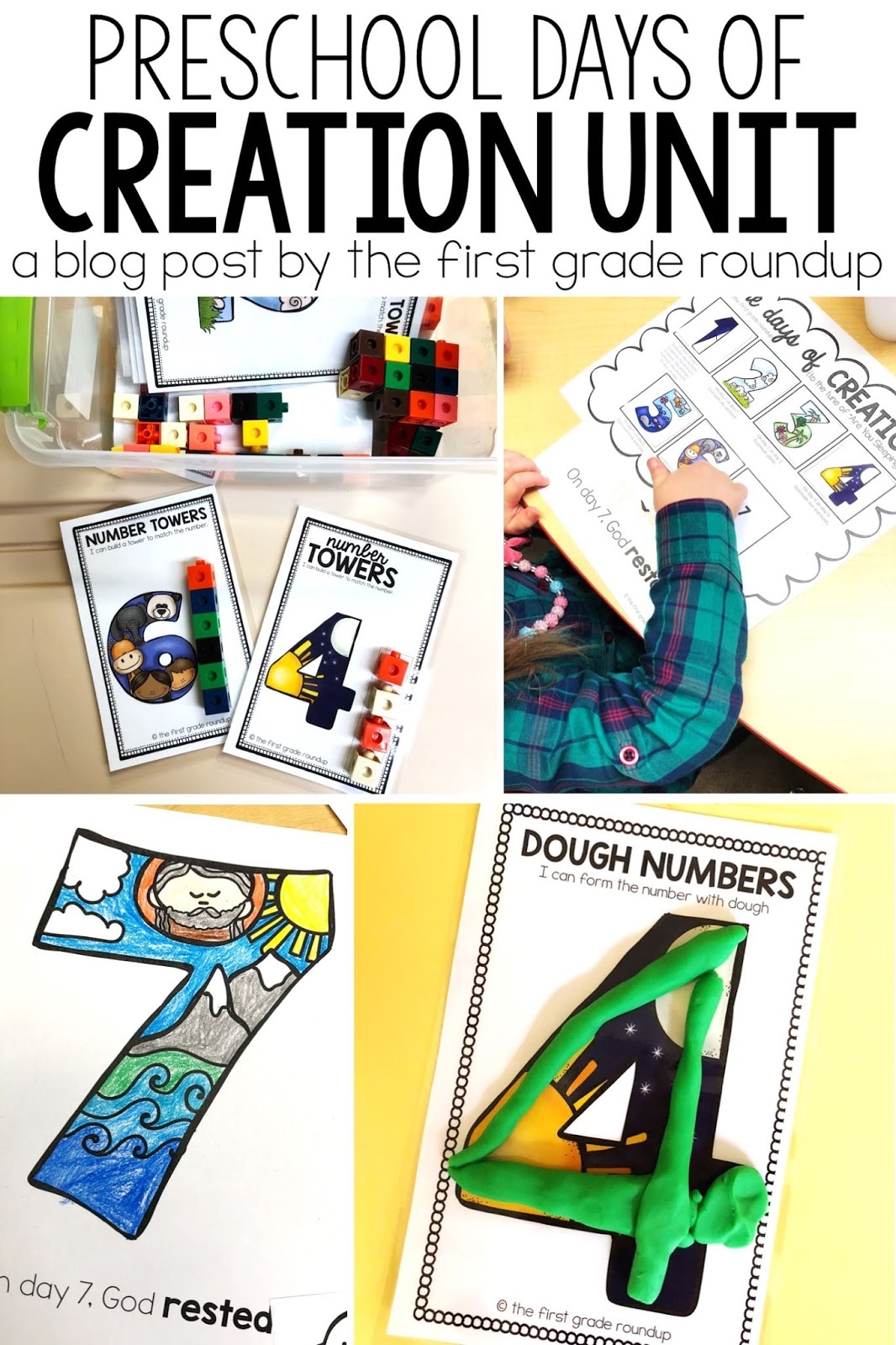 Hands On Lessons For The 7 Days Of Creation For Kids The First Grade Roundup