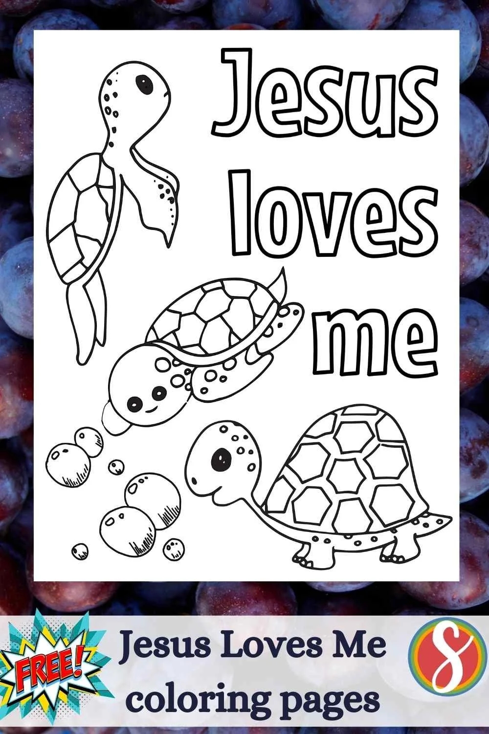 Jesus Loves Me Coloring Pages Stevie Doodles