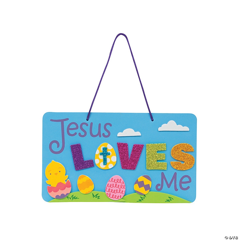 Jesus Loves Me Preschool Craft