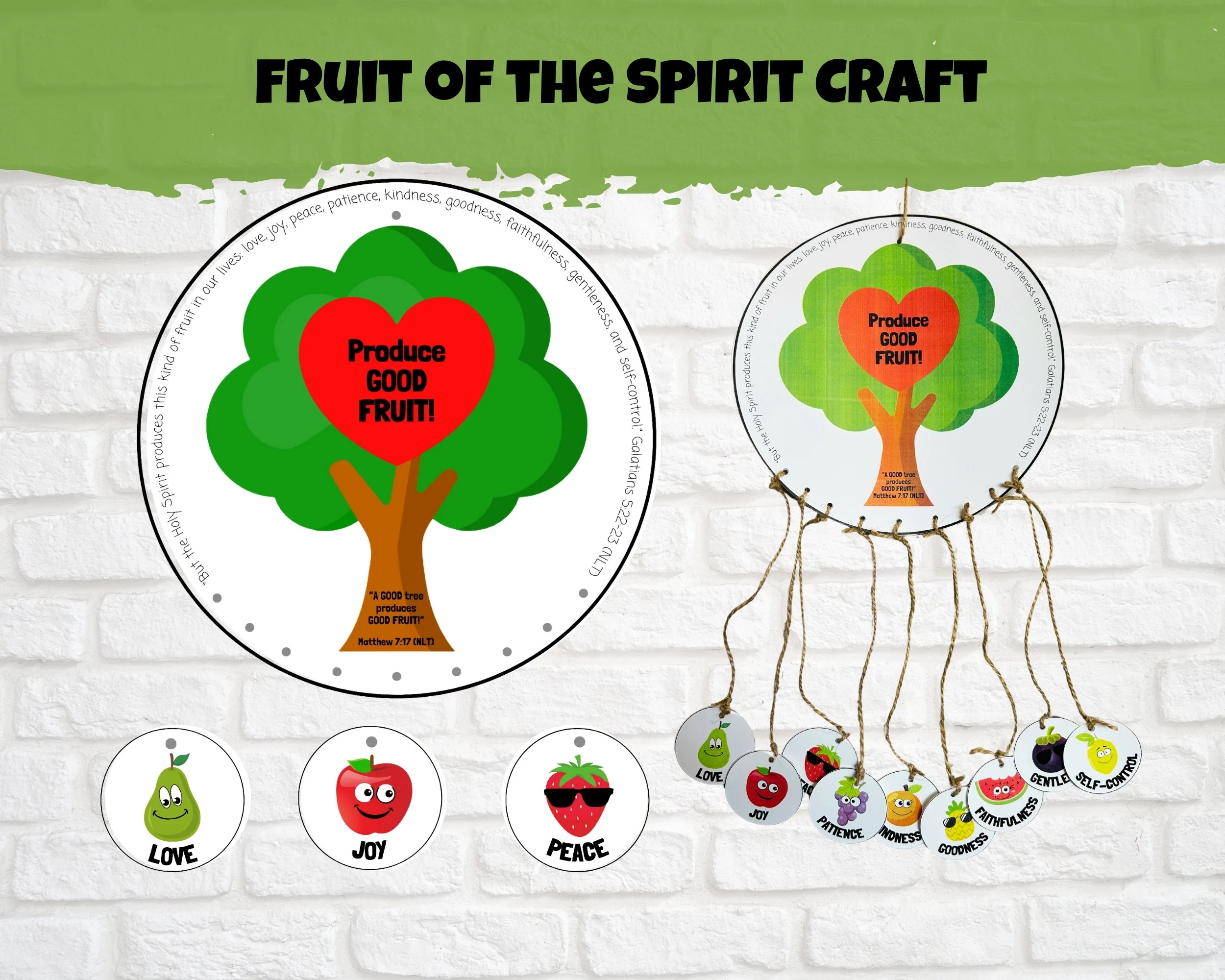 Fruit Of The Spirit Crafts For Preschoolers
