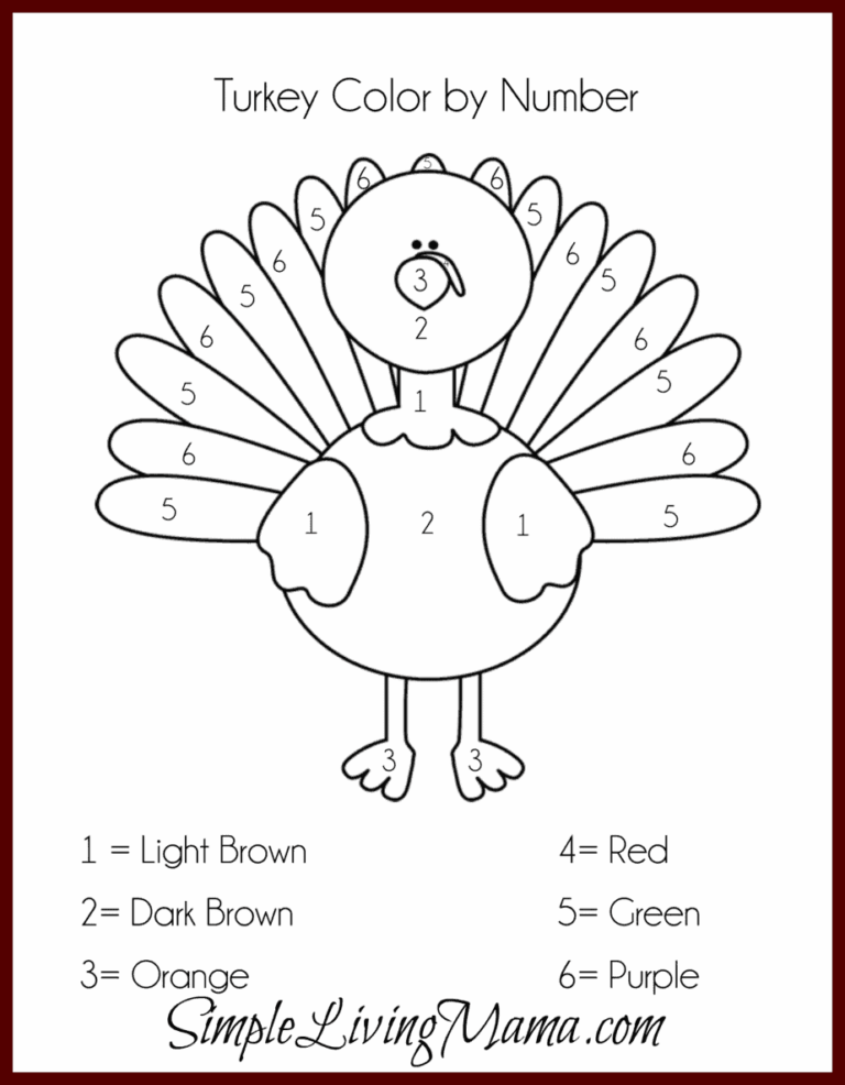 Leaf Turkey Craft For Kids Simple Living Mama