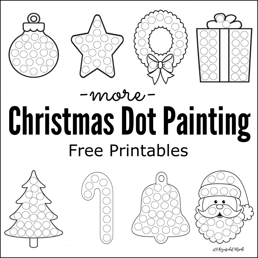 Preschool Christmas Printables