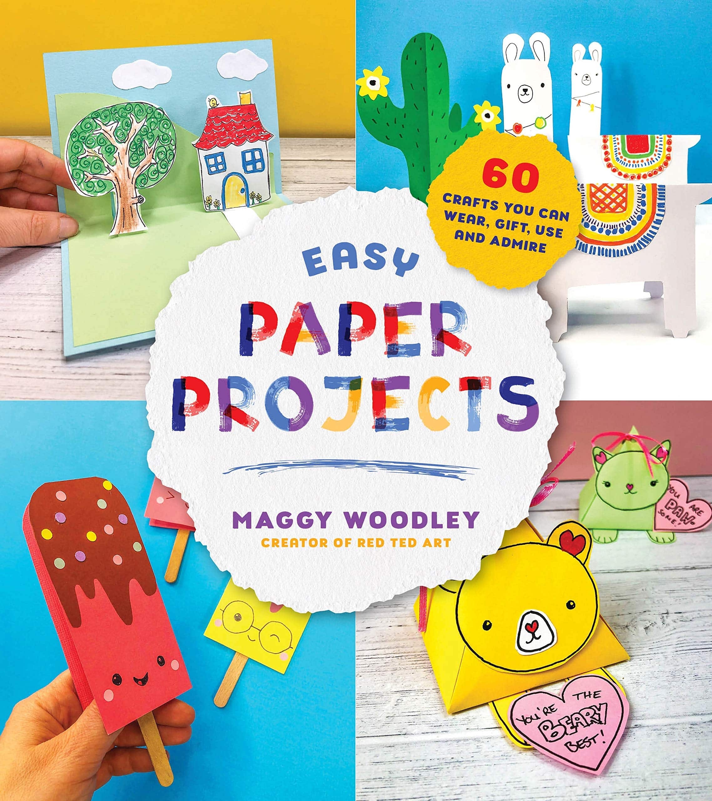 My New Paper Crafts For Kids Book Red Ted Art Kids Crafts