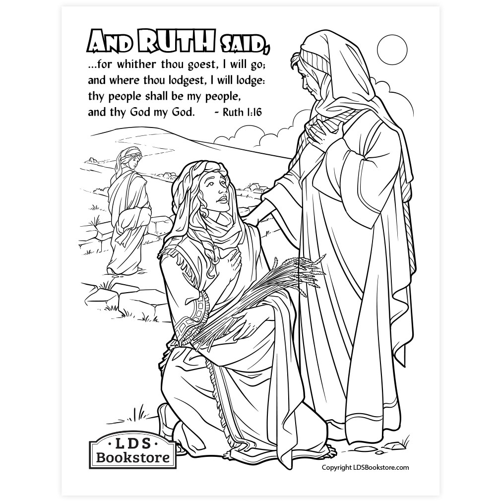 Preschool Bible Color Pages Printable