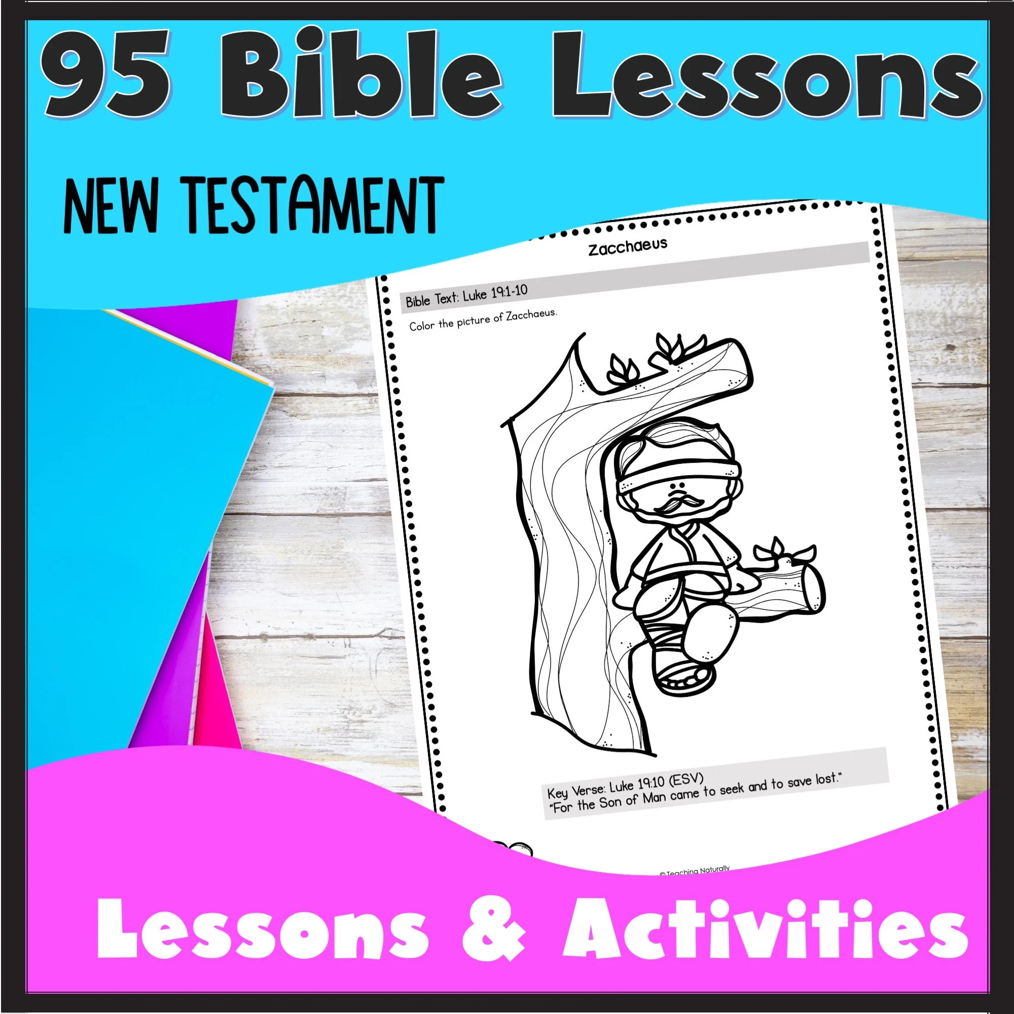 New Testament Preschool Bible Lessons Kids Bible Curriculum For Sunday School Bible Class Homeschool Christian Etsy