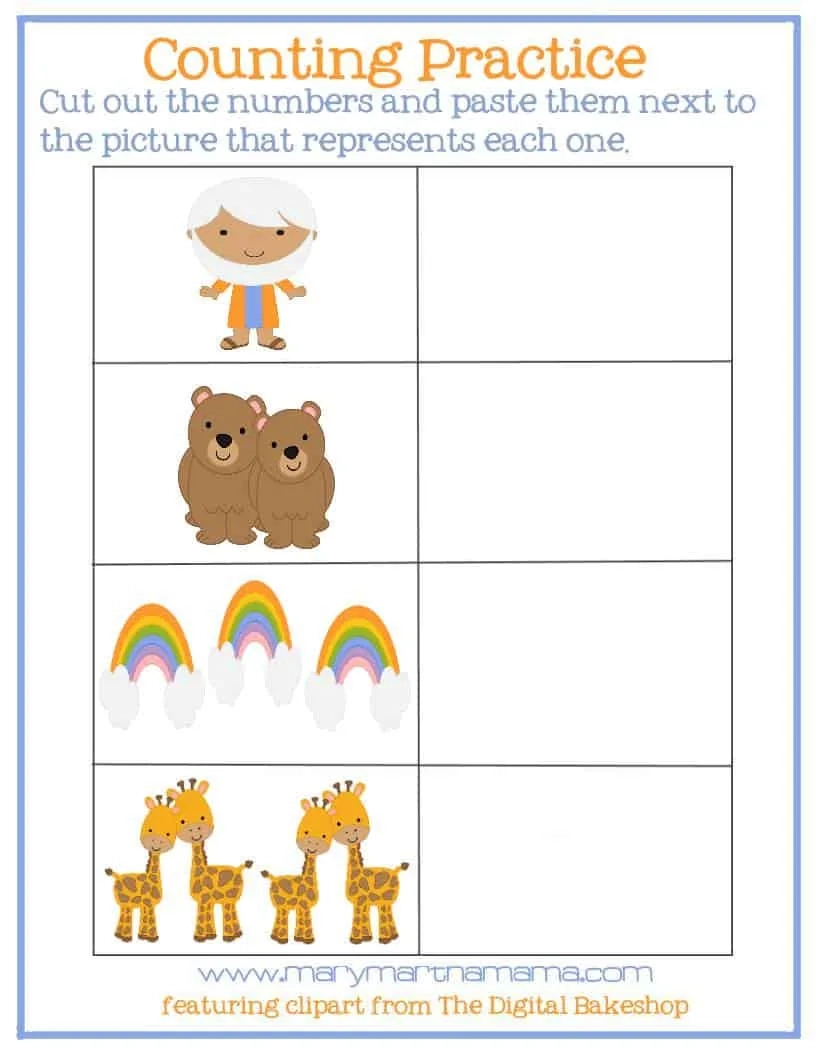 Noah s Ark Activities Free Printables Mary Martha Mama