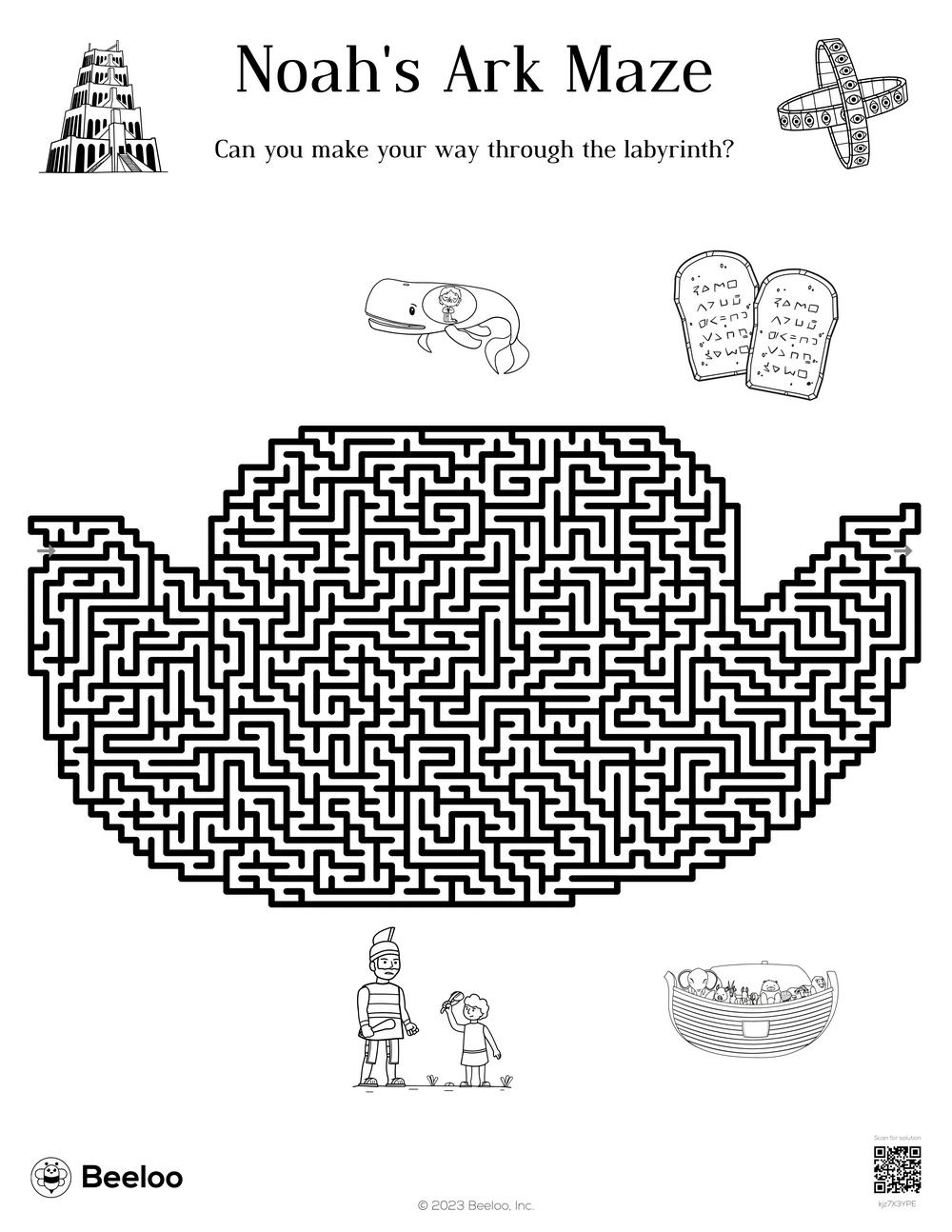 Noah's Ark Activities For Preschoolers