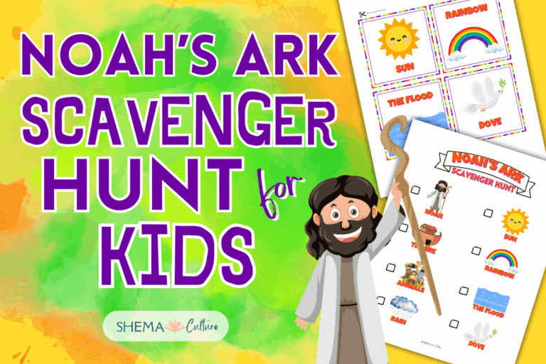 Noah s Ark Scavenger Hunt FREE Printable Bible Game