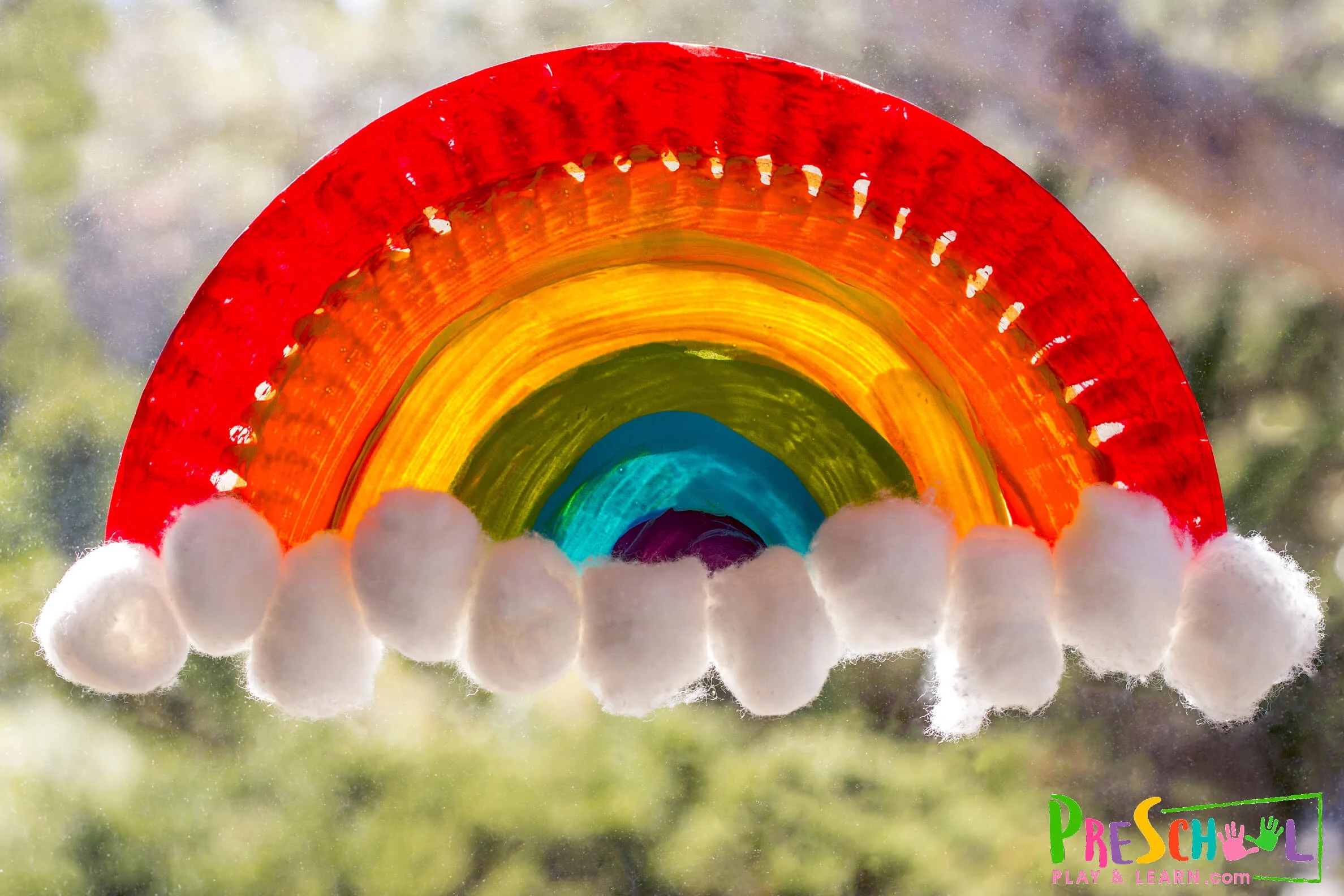  Paper Plate Rainbow Craft For Preschoolers