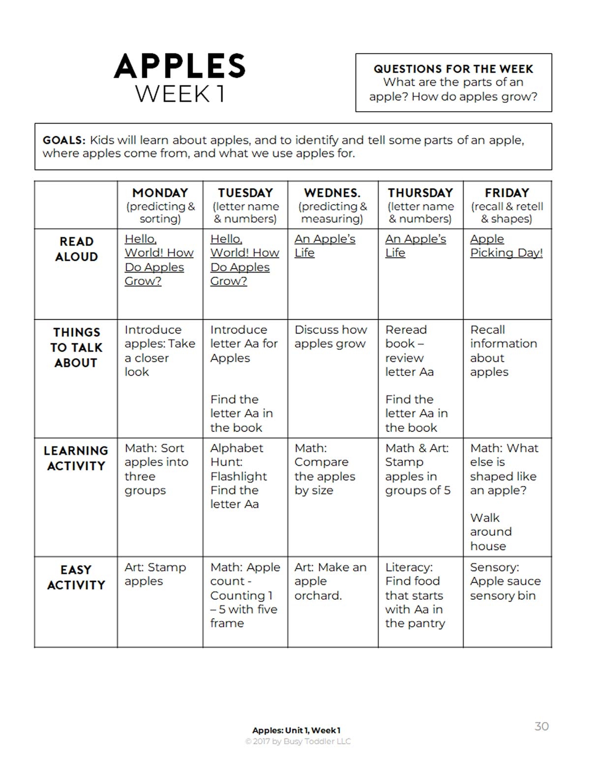 Playing Preschool Year 1