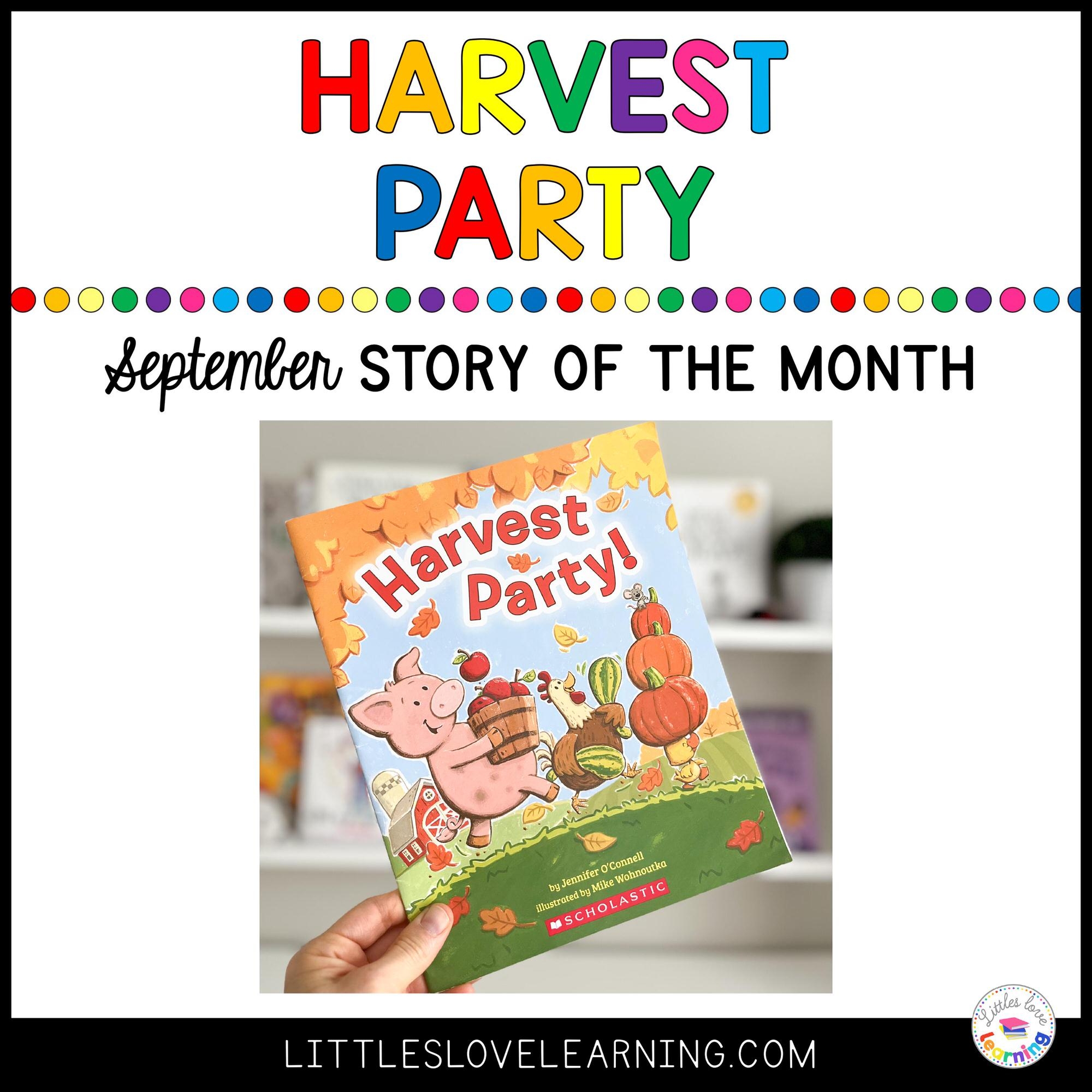 Harvest Activities For Preschool