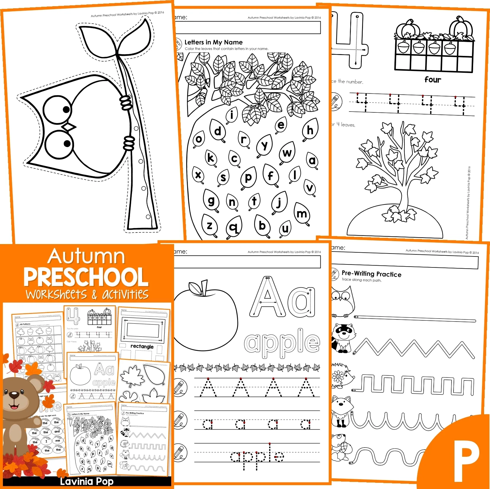 Free Preschool Worksheet Printables