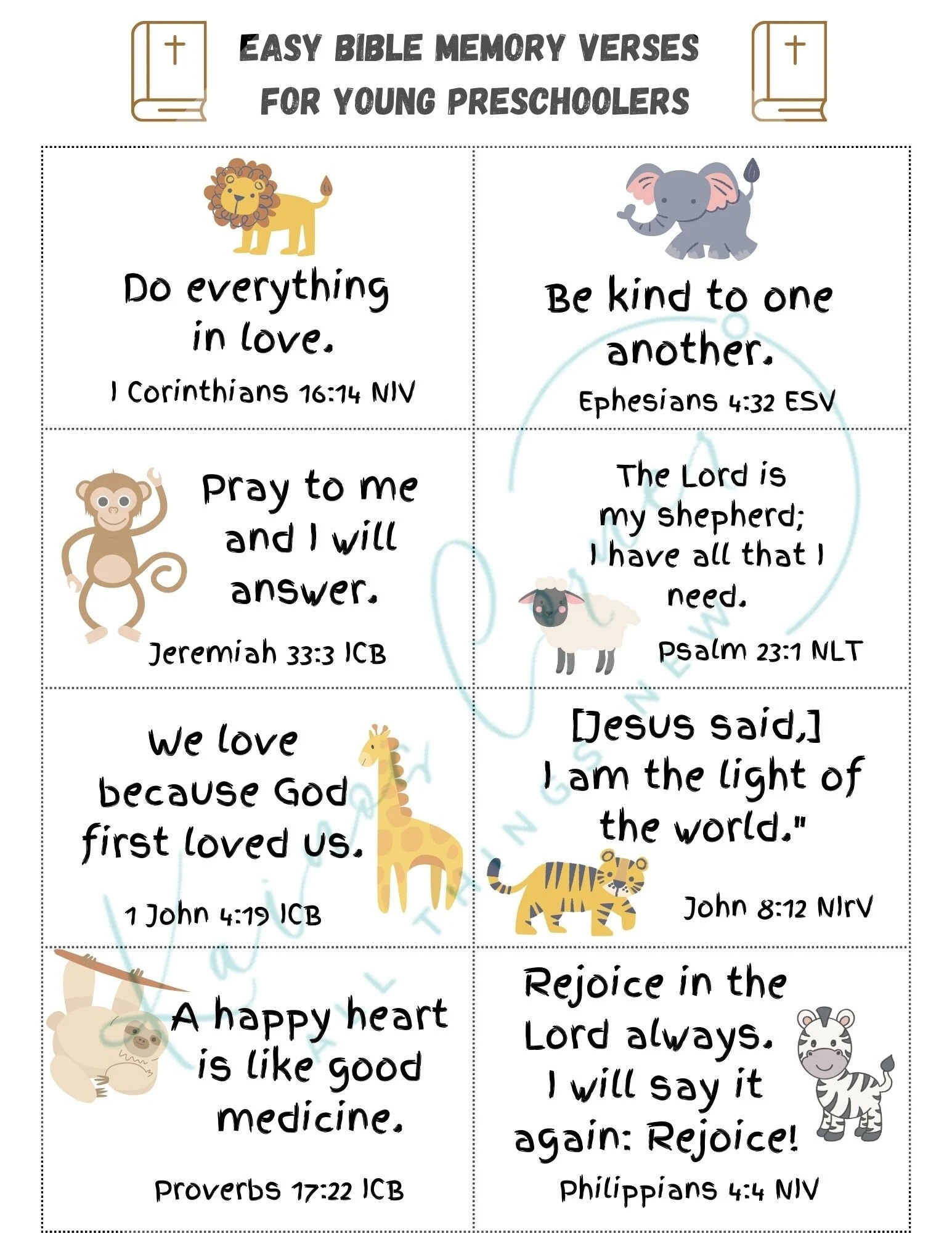 Preschool Bible Verse Cards Scripture Memory digital Download Etsy Preschool Bible Verse Cards Scripture Memory digital Download Etsy