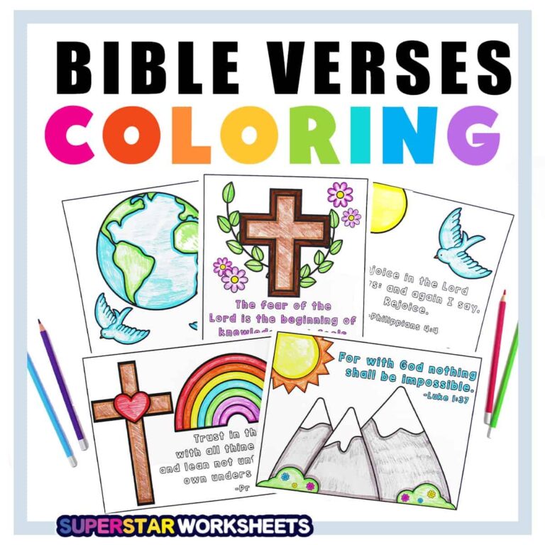 Preschool Bible Verse Printables Teaching Gods Word Worksheets Library