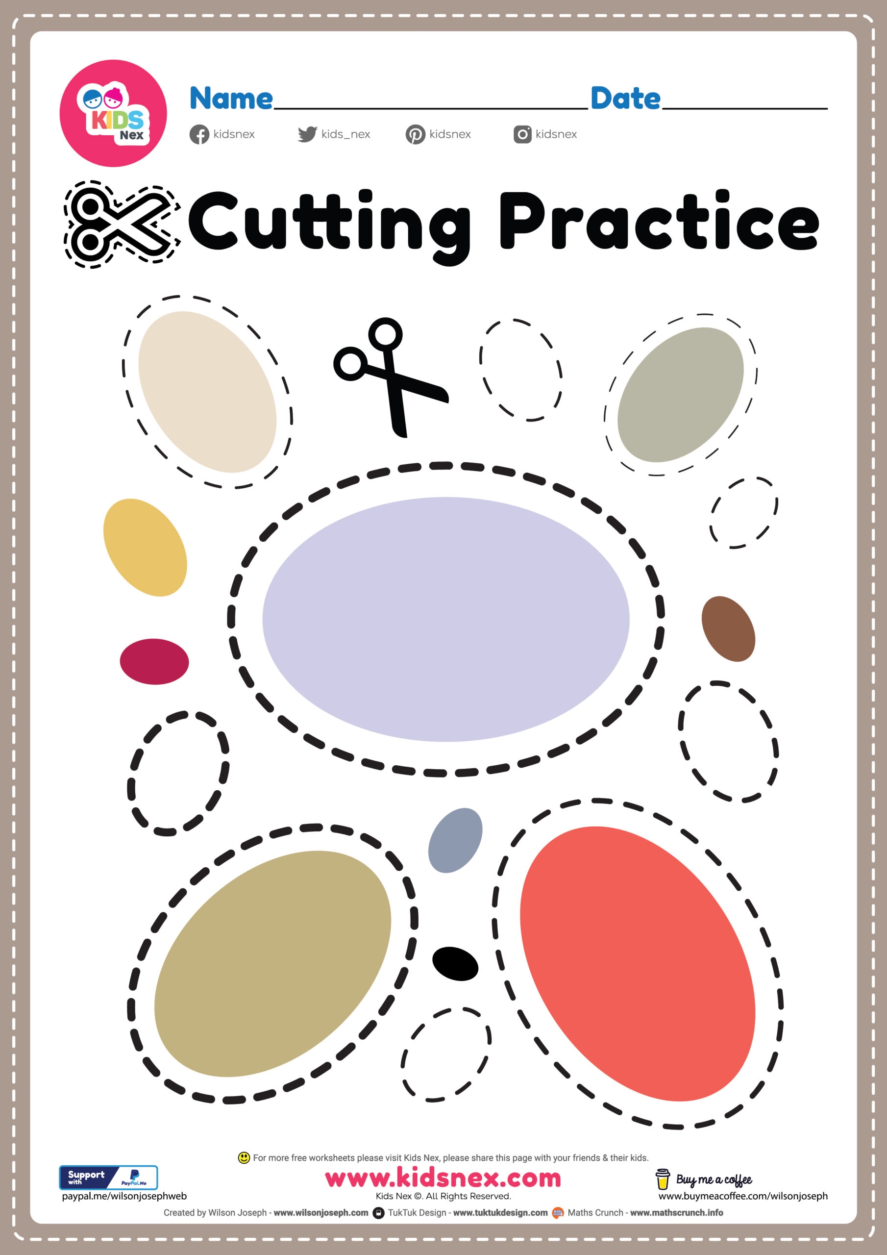 Preschool Cutting Activities Printable Free PDF For Kids Preschool Cutting Activities Printable Free PDF For Kids