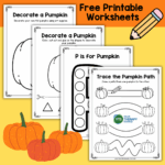 Preschool Pumpkin Worksheets Free Printable Packet Your Therapy Source