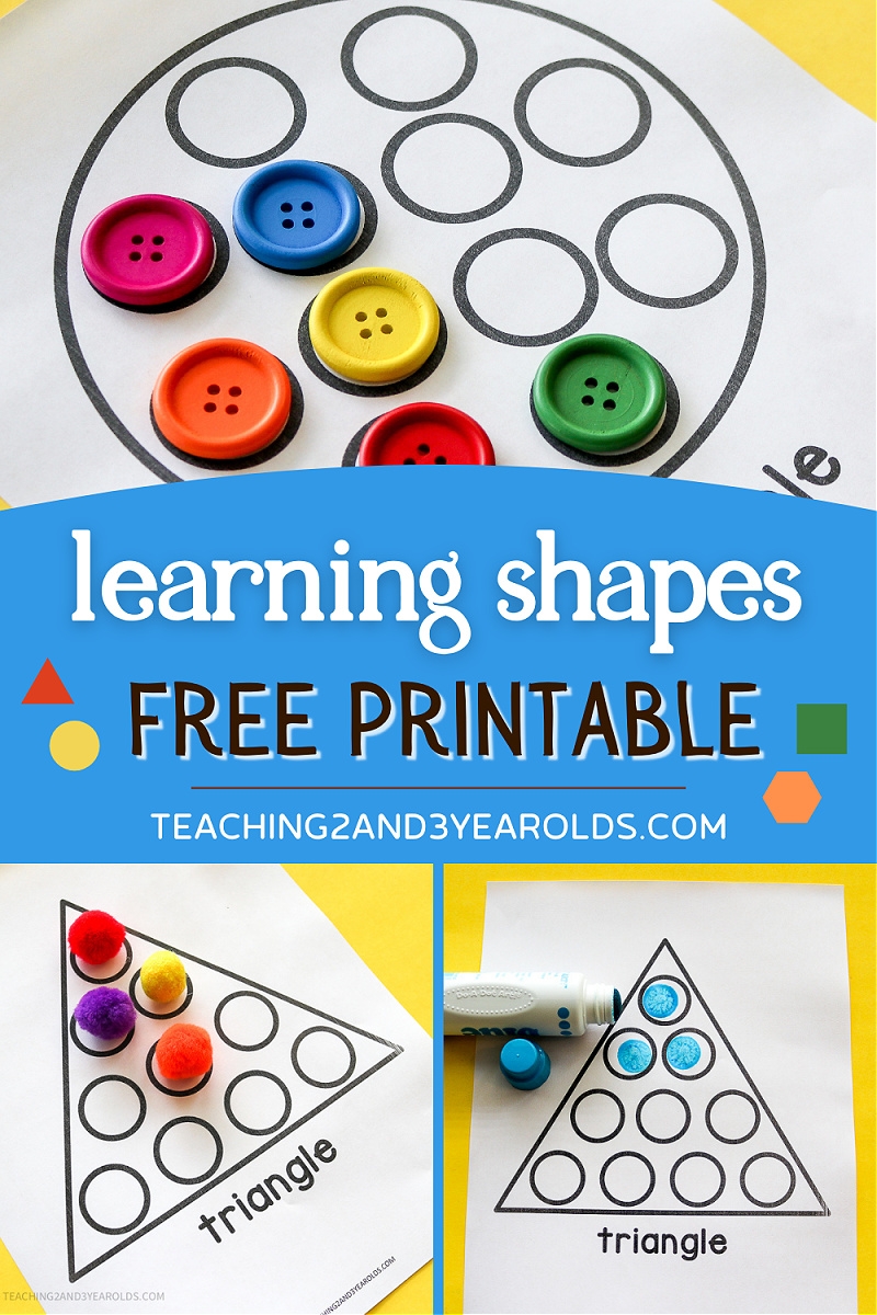 Preschool Shapes Printable Activity Preschool Shapes Printable Activity