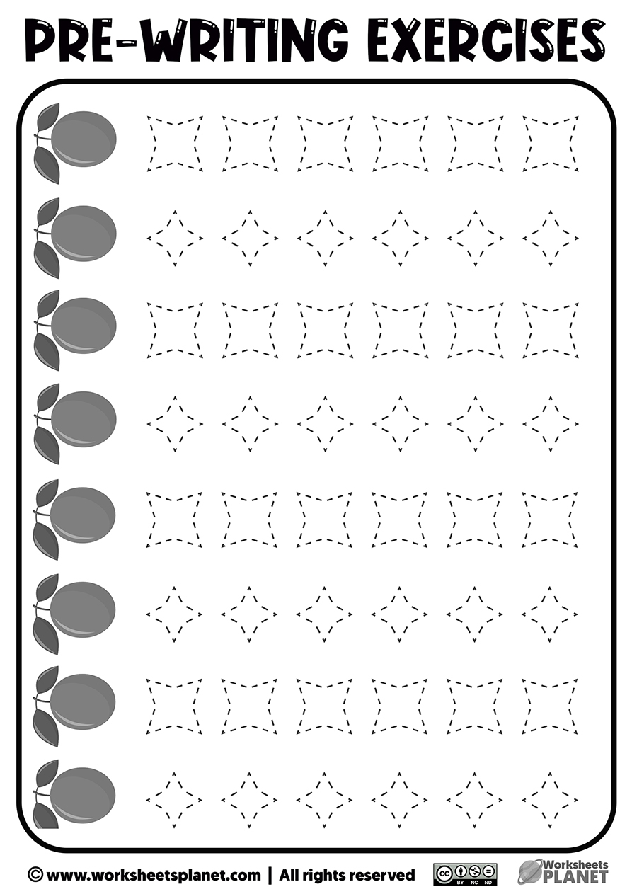 Printable Prewriting Activities For Preschoolers