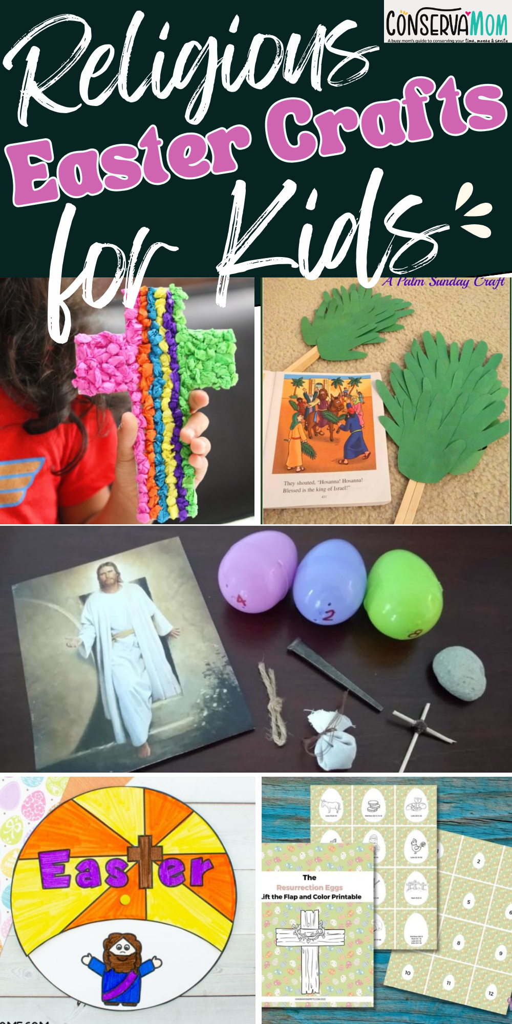 Religious Easter Crafts For Kids ConservaMom